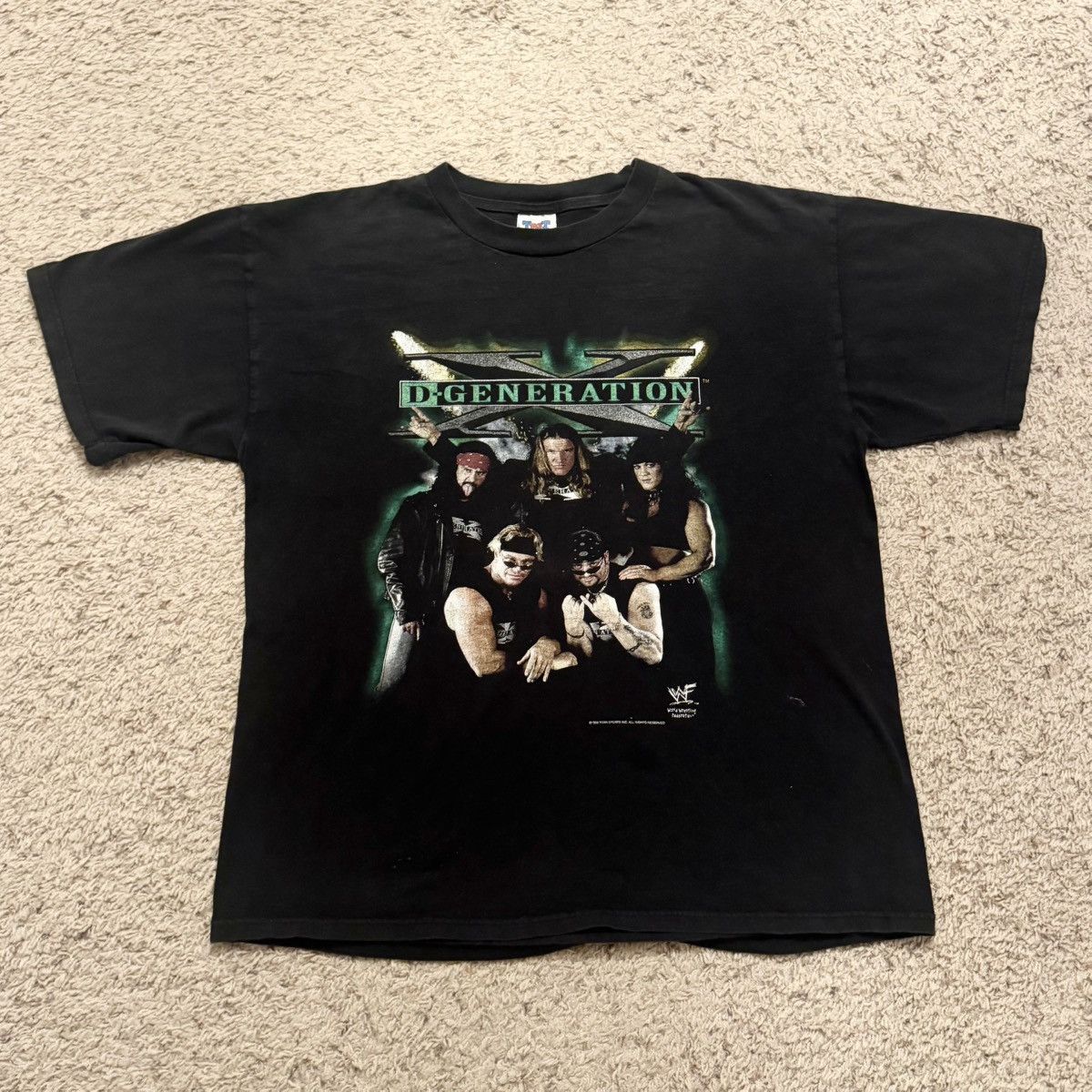 WWF Vintage 1998 D-Generation X WWF Tee Size US XL / EU 56 / 4 - 4 Thumbnail