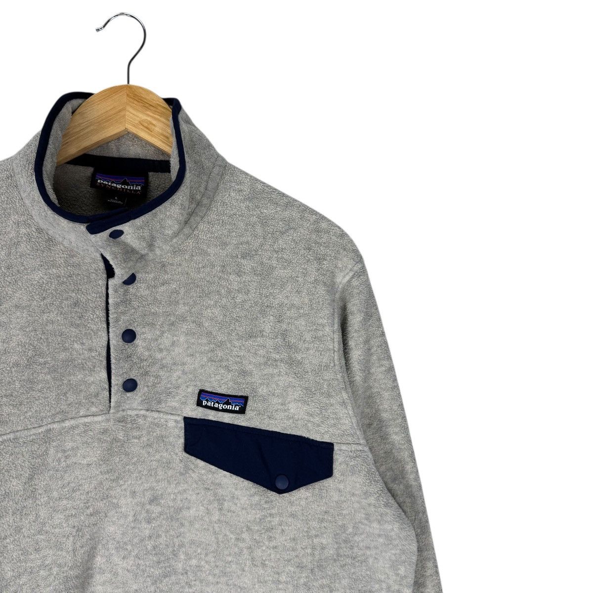 Patagonia 🌟PATAGONIA SYNCHILLA SNAP BUTTON FLEECE JACKET Size US L / EU 52-54 / 3 - 4 Thumbnail