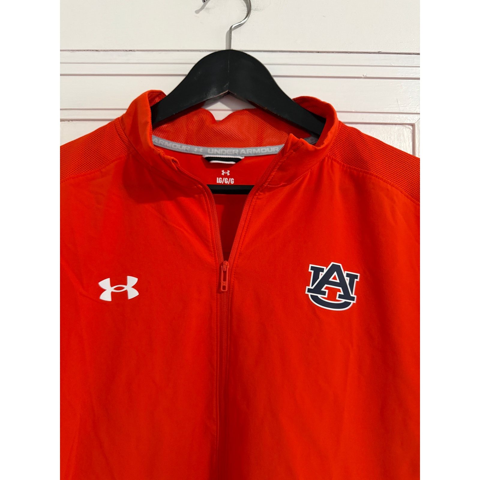 Under Armour Auburn Tigers Under Armour 1/4-Zip Polo Shirt Men's Size L Size US L / EU 52-54 / 3 - 2 Thumbnail