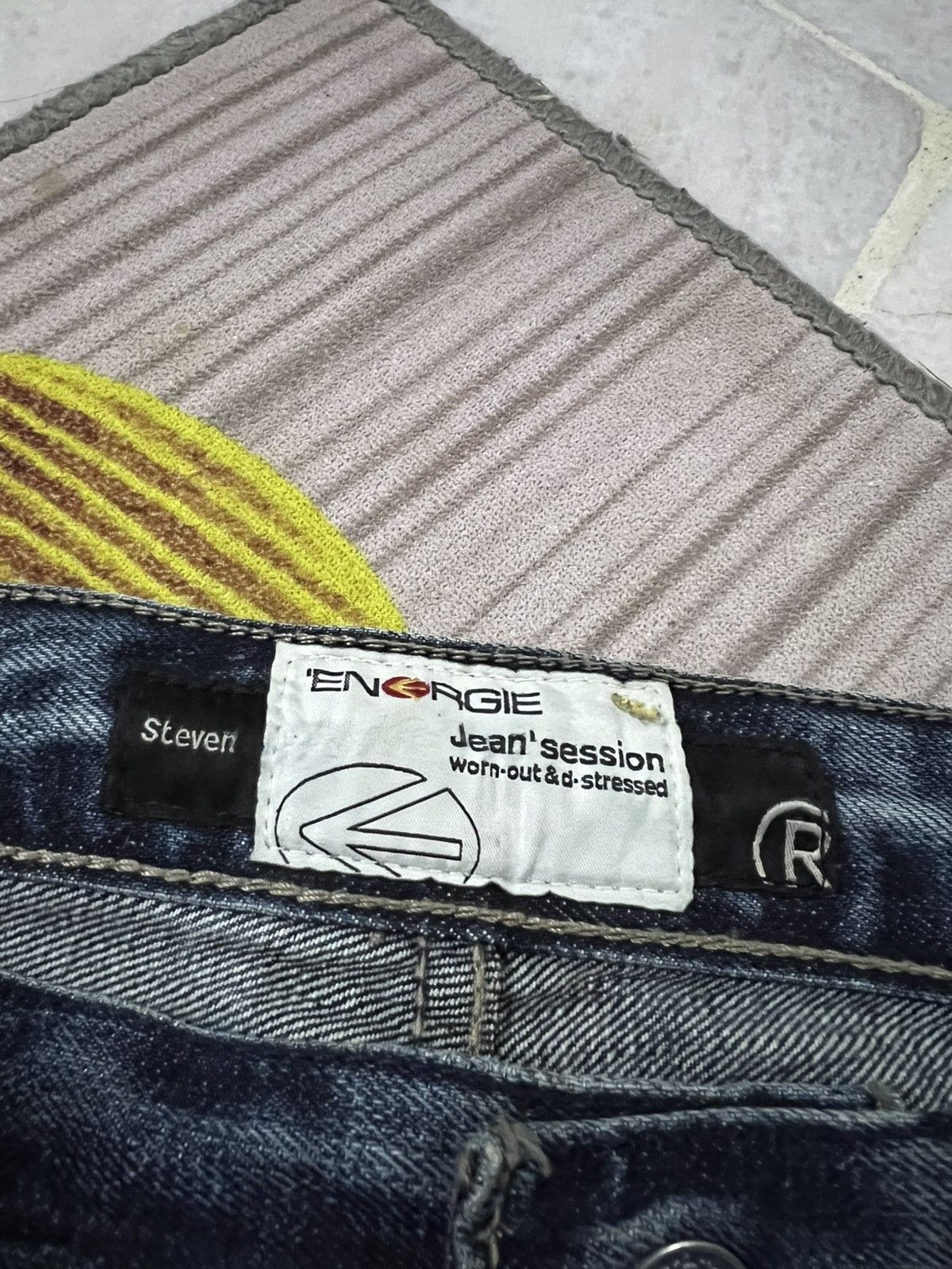 Energie × Jean 💥Flare💥Energie Distress Jean Size US 33 - 11 Thumbnail