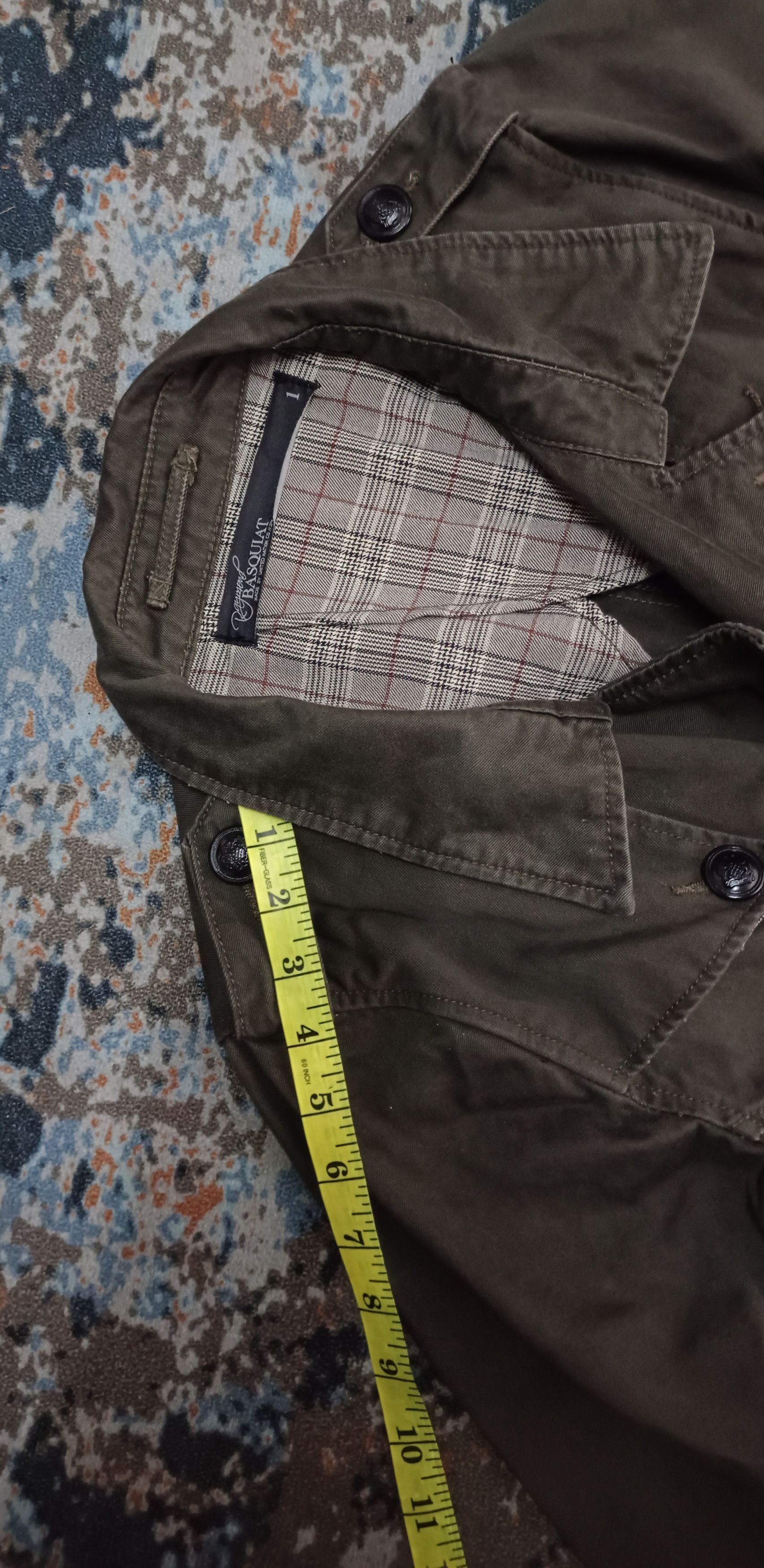 Jean-Michel Basquiat Vintage💥Basquiat Double Collar jacket Size US S / EU 44-46 / 1 - 19 Thumbnail