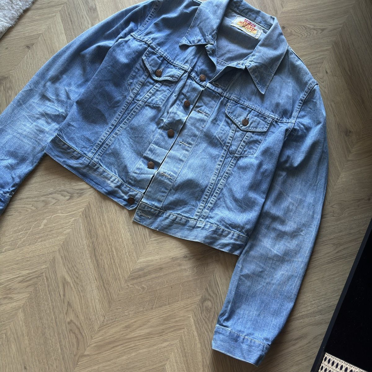 Levi's 1960s Vintage Levis slim fit denim jacket Size US S / EU 44-46 / 1 - 3 Thumbnail