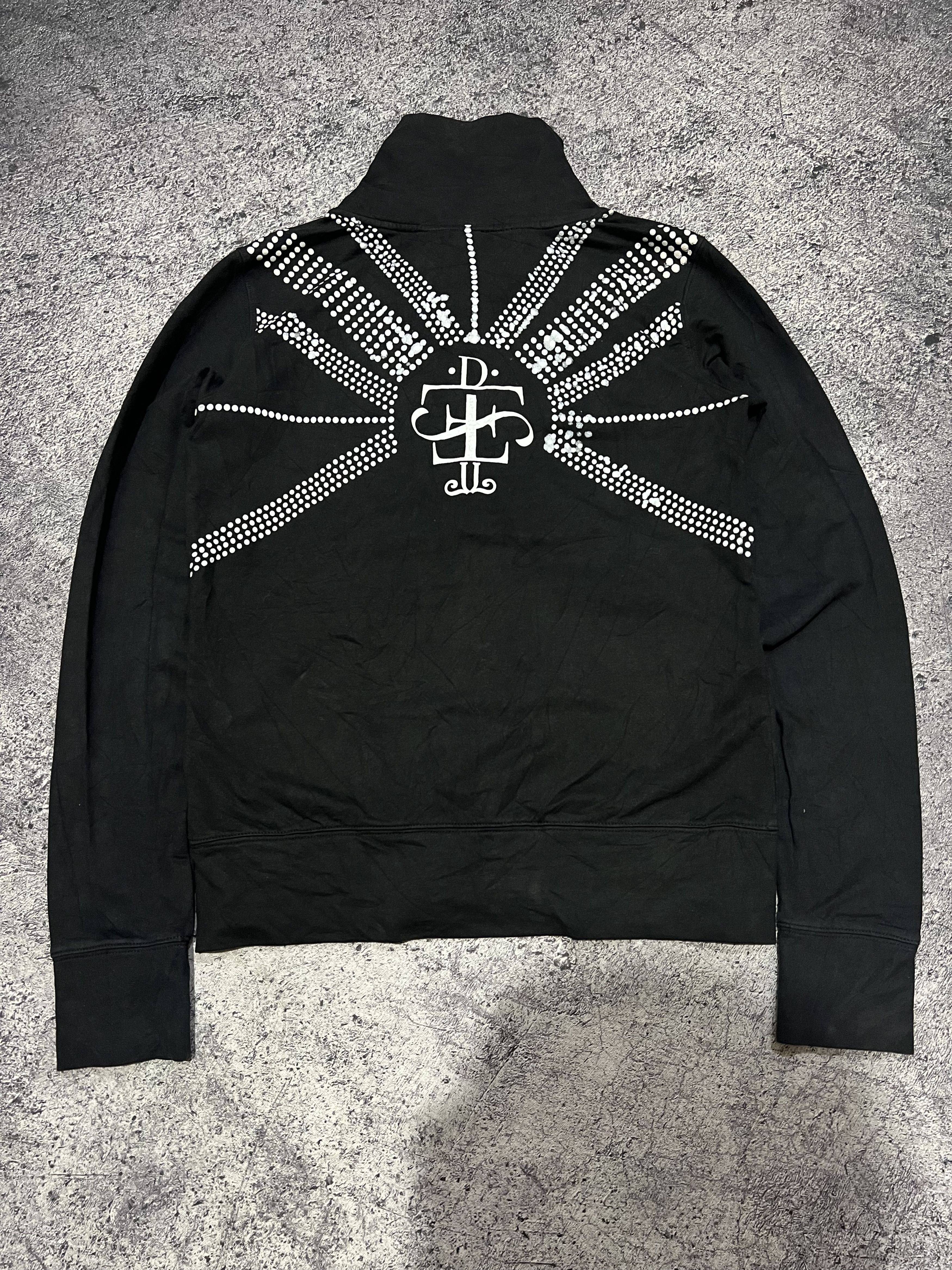 Diesel 2000s Diesel Painted Printed Track Jacket y2k Lgb Size US S / EU 44-46 / 1 - 1 Thumbnail