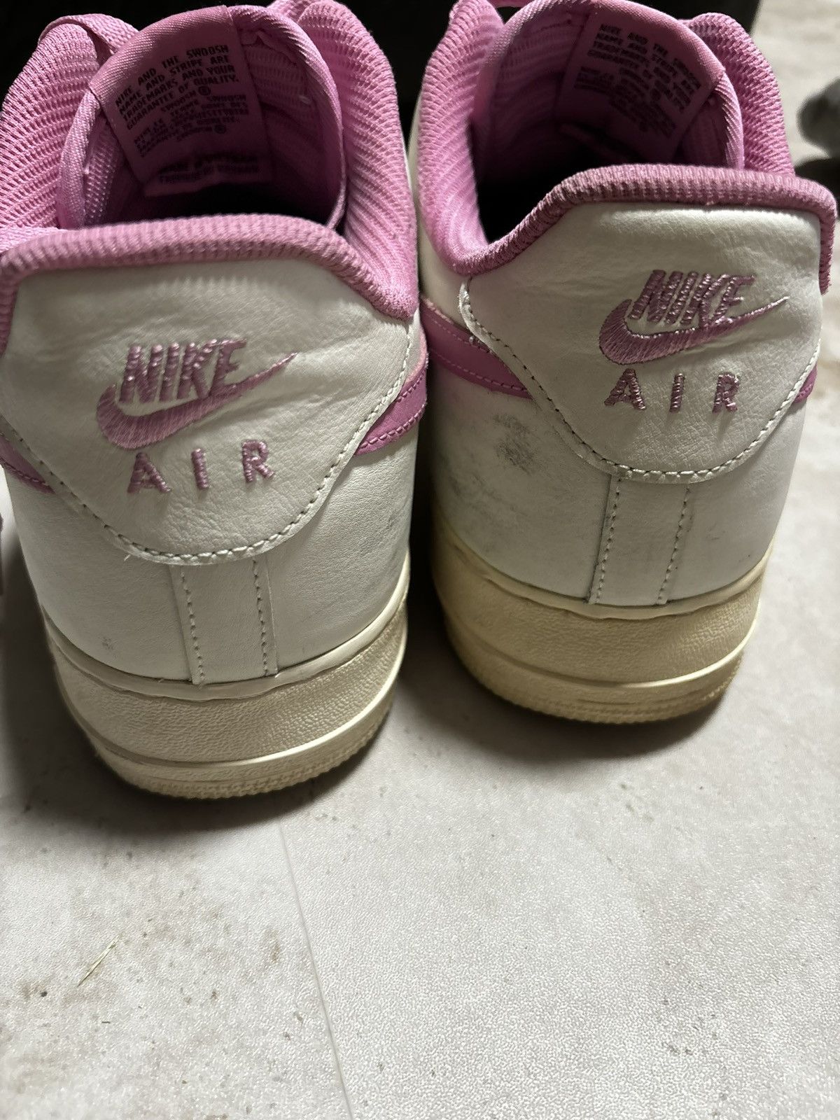 Nike Sail X Pink Custom AF1 Shoe NIKE Size US 13 / EU 46 - 4 Thumbnail