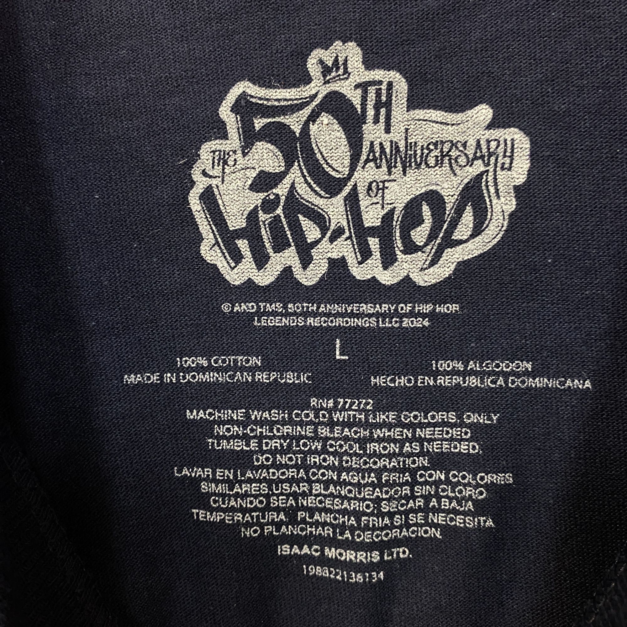 Other Ice-T Rhyme Syndicate 50th Anniversary of Hip Hop Graphic T- Size US L / EU 52-54 / 3 - 5 Thumbnail