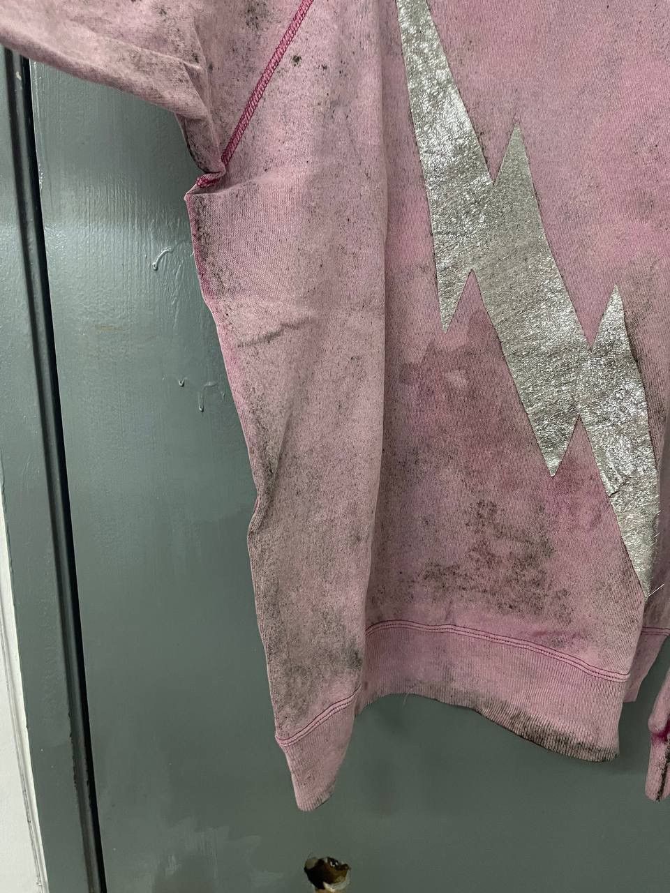 Vintage THRASHED THE PINK PACK SWEATSHIRT FADED Size US XL / EU 56 / 4 - 8 Thumbnail