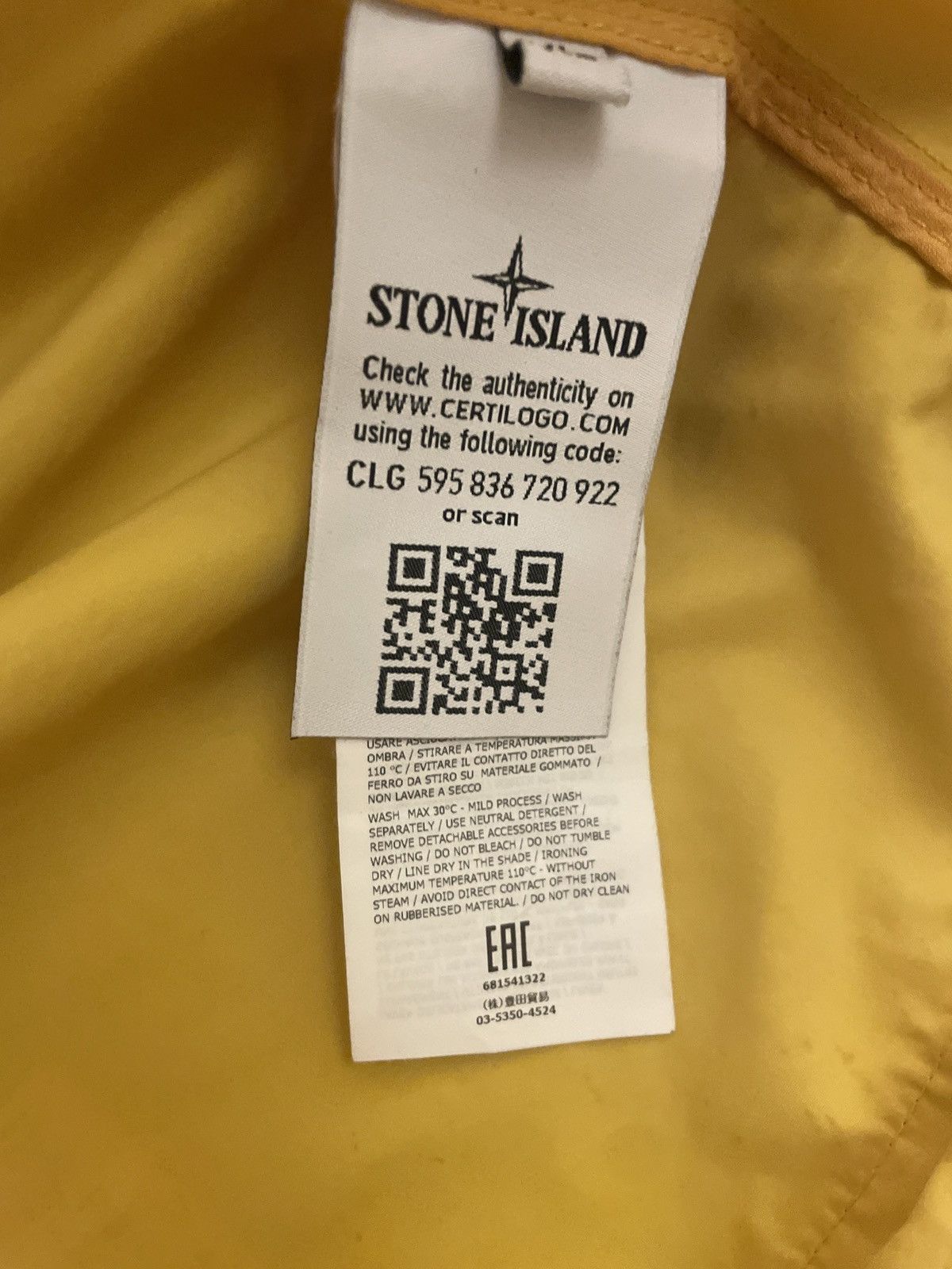 Stone Island Micro Reps Hooded Parka Stone Island Size US XL / EU 56 / 4 - 14 Thumbnail