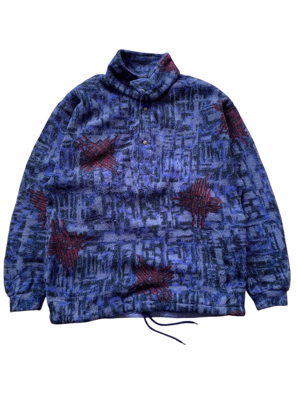 Patagonia 🔥VTG EIDER PAWNIE FRANCE ABTRACTS FLEECE SNAP T Size US XS / EU 42 / 0 - 1 Thumbnail