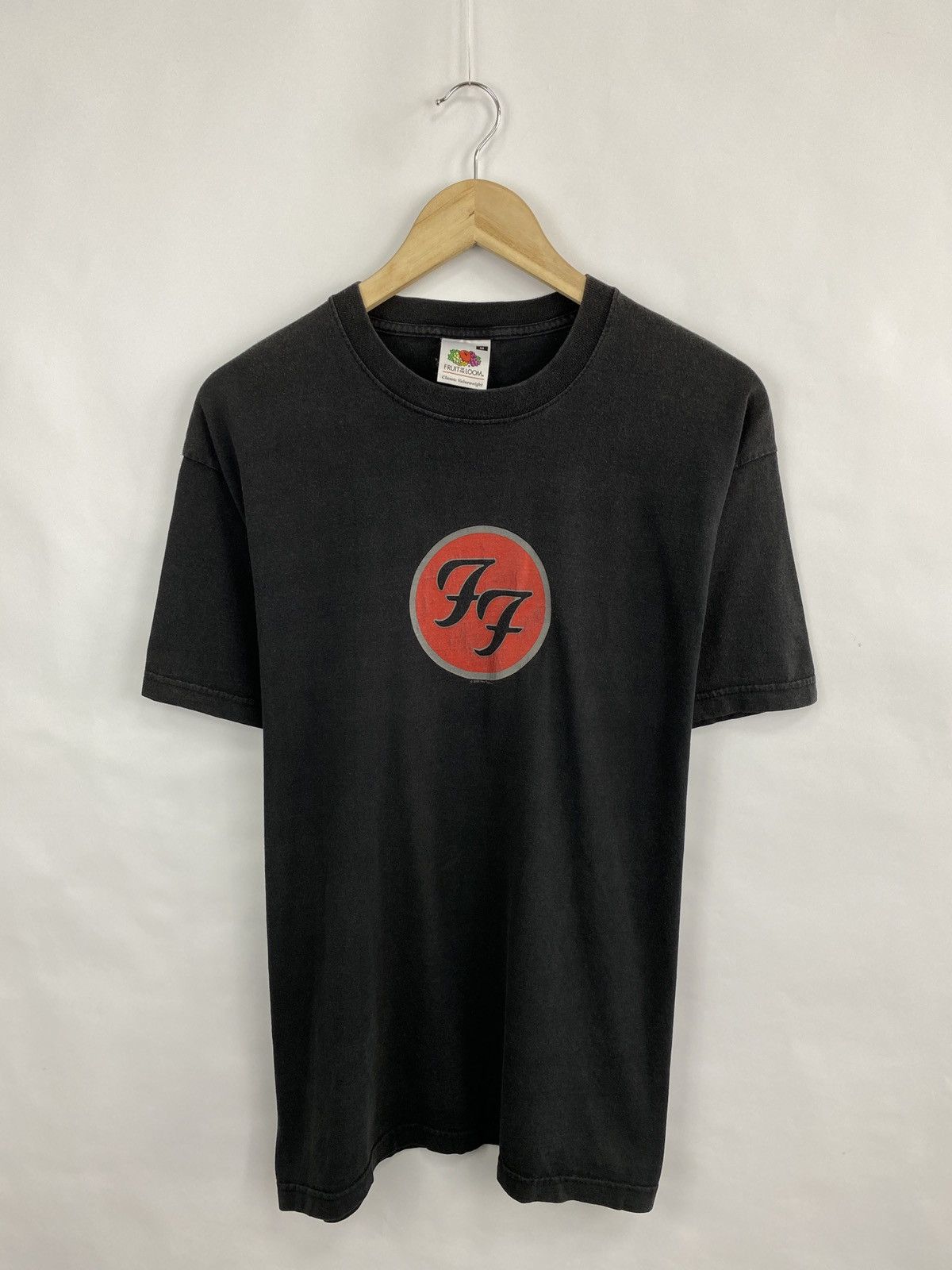 Fruit Of The Loom Vintage 2000 Foo Fighters Tour T-shirt Rare Retro Hype Y2K Size US M / EU 48-50 / 2 - 3 Thumbnail