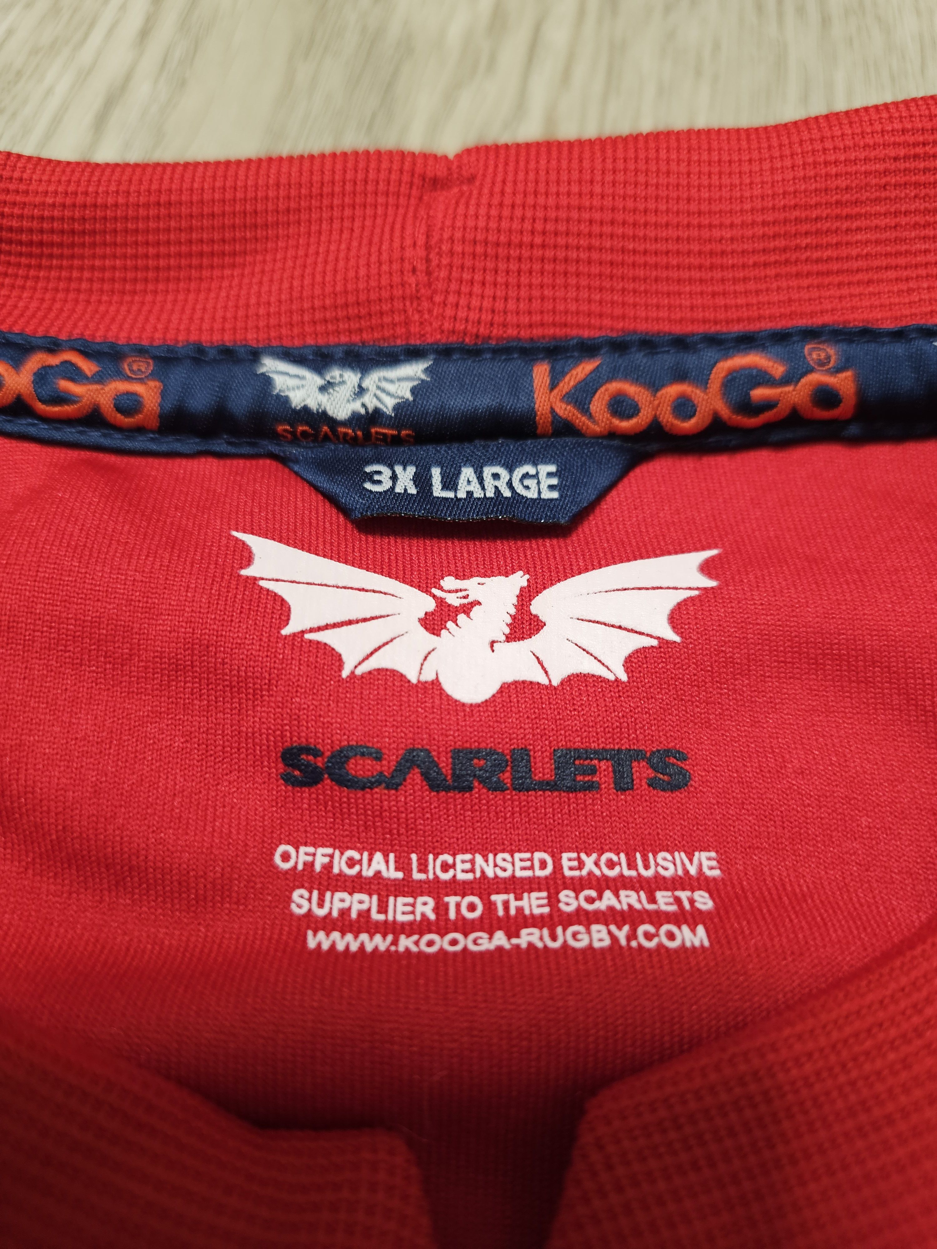 Vintage SCARLETS RUGBY JERSEY VINTAGE 2007 WALES RUGBY JERSEY 3XL Size US XXL / EU 58 / 5 - 8 Thumbnail