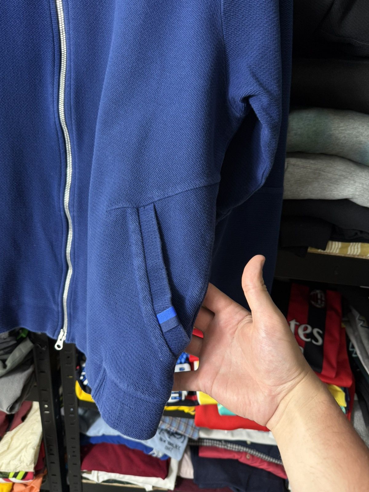 Nike Nike Roger Federer RF Tennis Track Jacket Full Zip Blue L Size US L / EU 52-54 / 3 - 8 Thumbnail