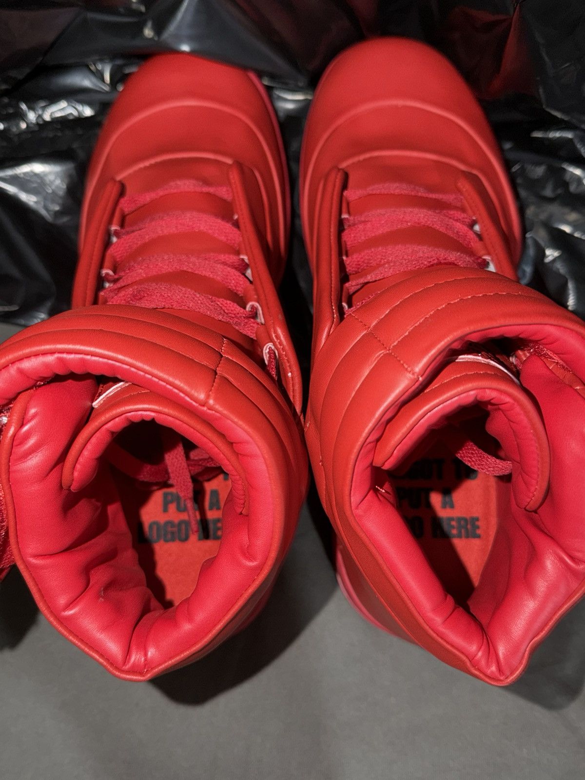 Grimykids Grimy Kids Future AF1 High Sneaker sz9.5 Red Size US 9.5 / EU 42-43 - 8 Thumbnail