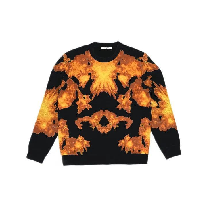 Givenchy Givenchy Givenchy SS23 Printed Long Sleeve Sweatshirt -250 Size US S / EU 44-46 / 1 - 1 Thumbnail
