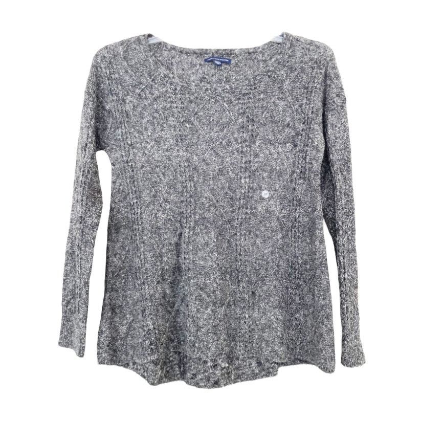 American Eagle Outfitters American Eagle Gray Knit Sweater Sz M Size M / US 6-8 / IT 42-44 - 5 Thumbnail
