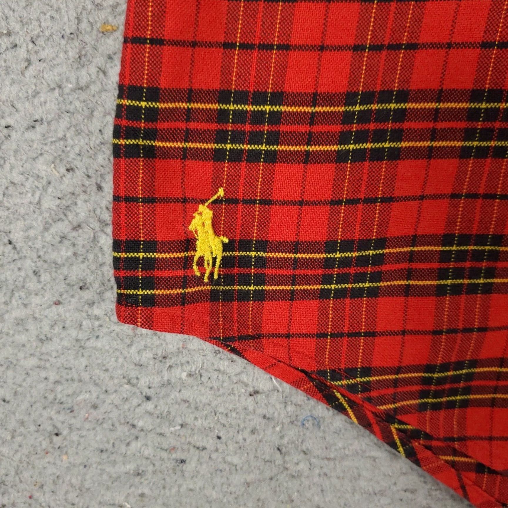 Ralph Lauren Ralph Lauren Shirt Mens XL Red Plaid Big Oxford Oversized Pony Button Up Shirt Size US M / EU 48-50 / 2 - 3 Thumbnail