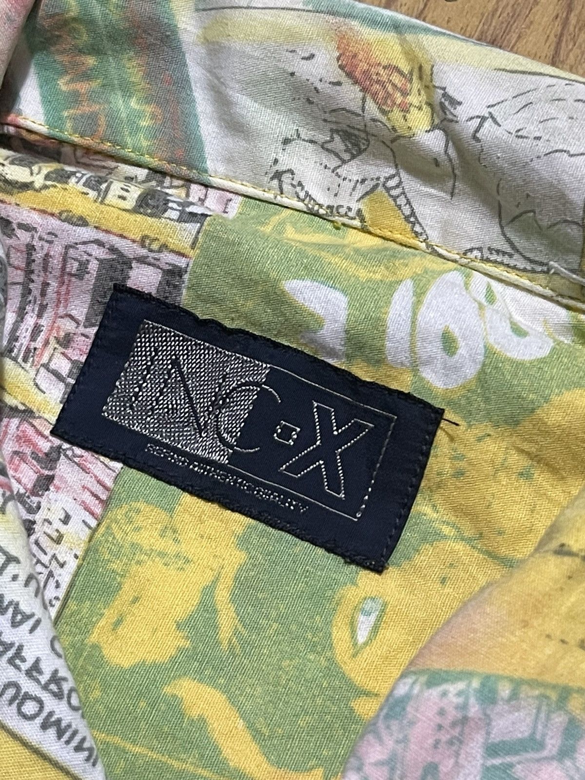 Hysteric Glamour Y2K INC-X short-sleeved shirt with full images of rare Size US L / EU 52-54 / 3 - 5 Thumbnail
