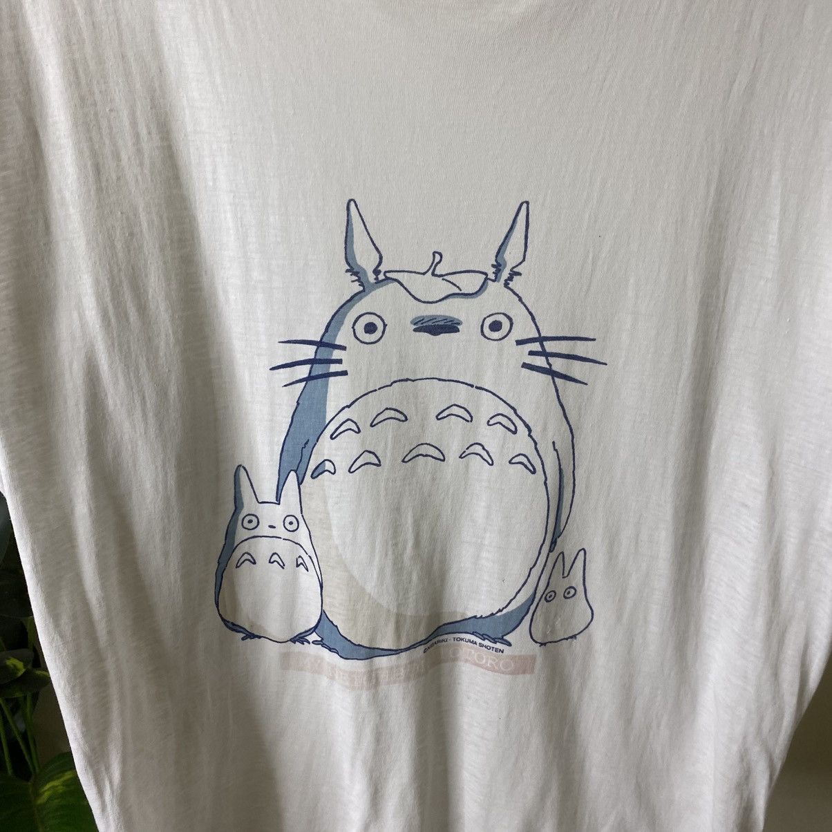 Anime 1980s My Neighbor Totoro Tokuma Shoten Studio Ghibli Tshirt Size US M / EU 48-50 / 2 - 2 Thumbnail