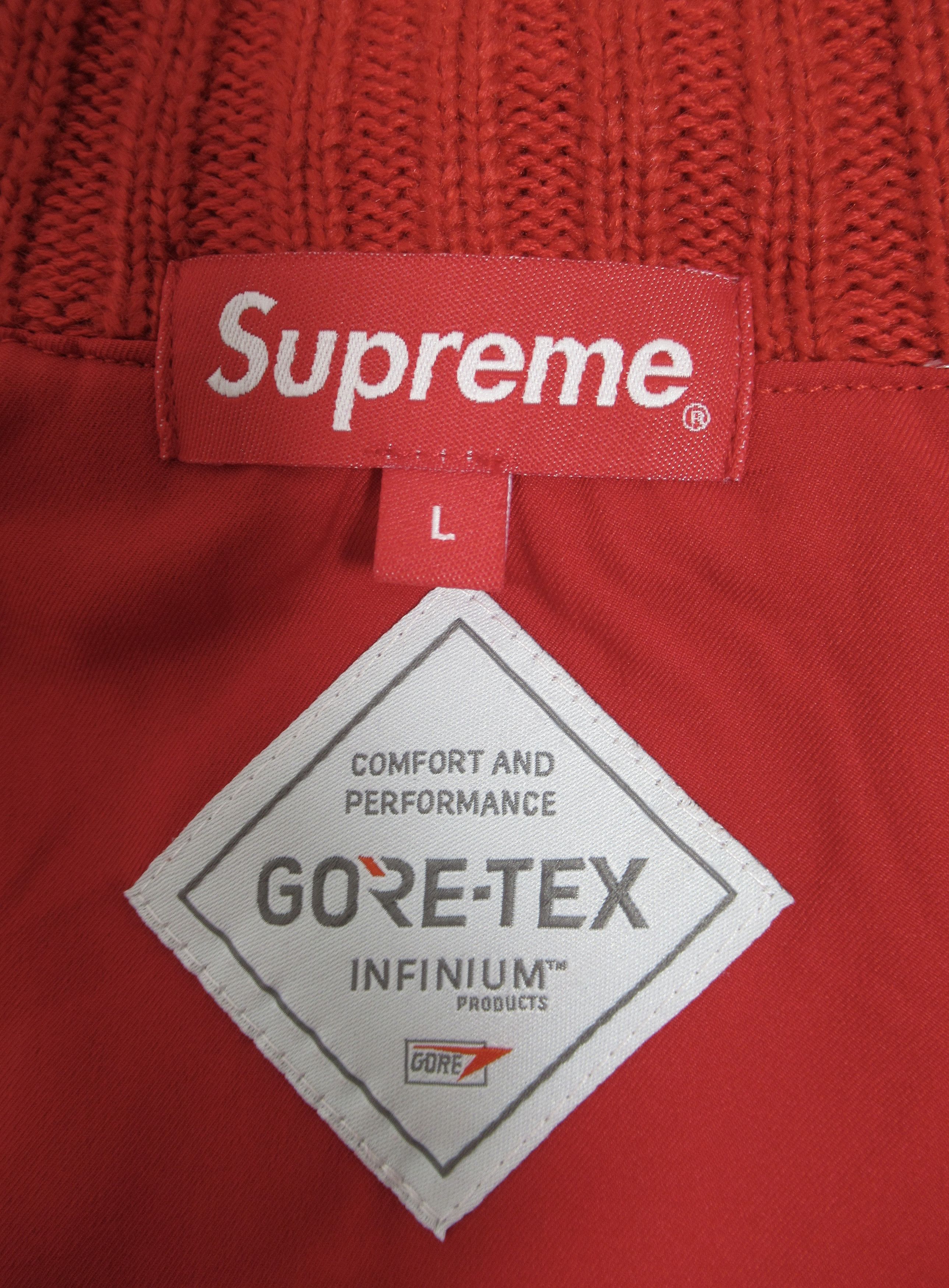 Supreme Supreme Men's Chullo Windstopper® Zip Up Sweater Red Size L Size US L / EU 52-54 / 3 - 10 Thumbnail