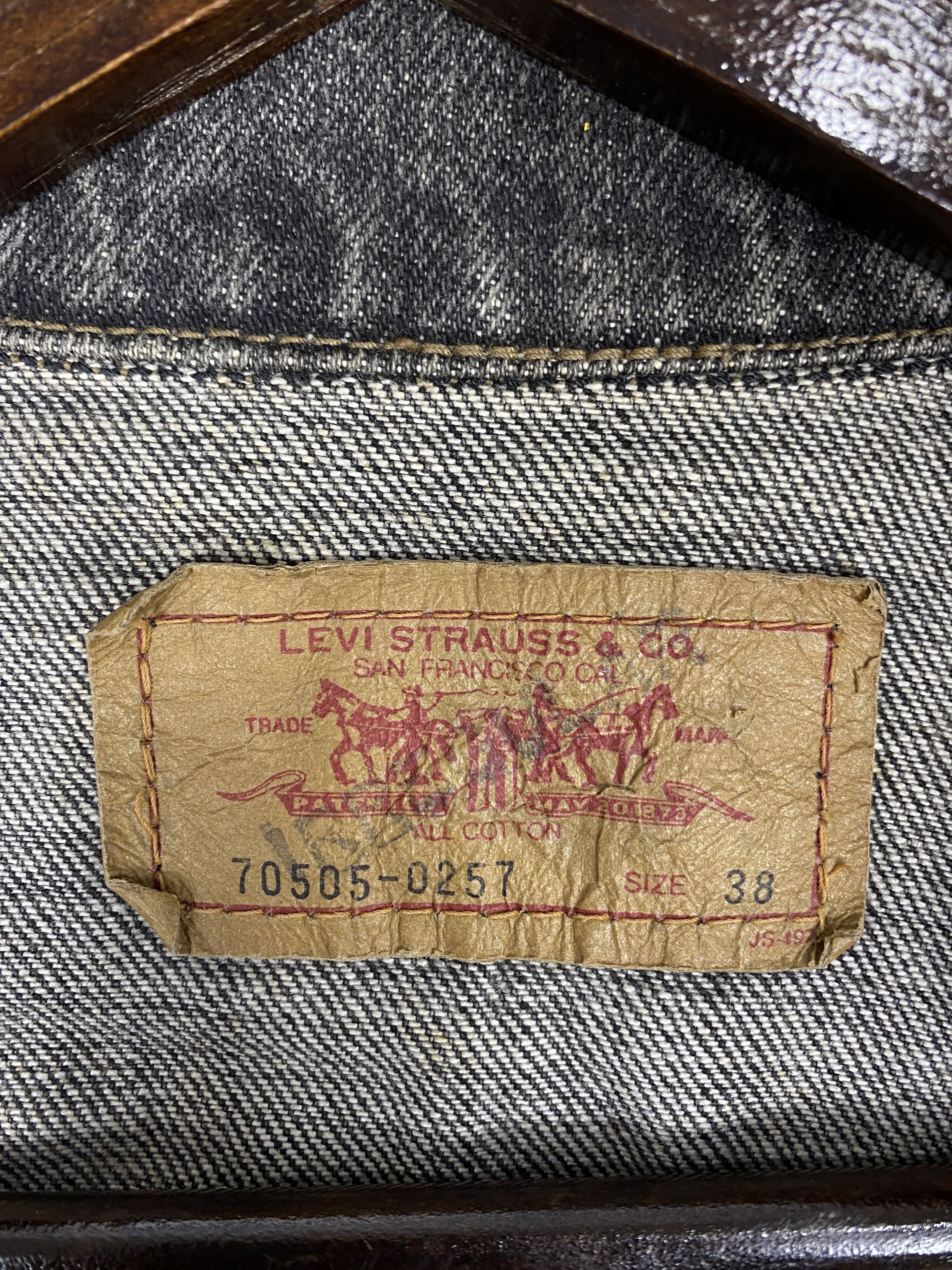 Levi's Vintage Levi's Denim Jacket DJ0047 Size US S / EU 44-46 / 1 - 9 Thumbnail