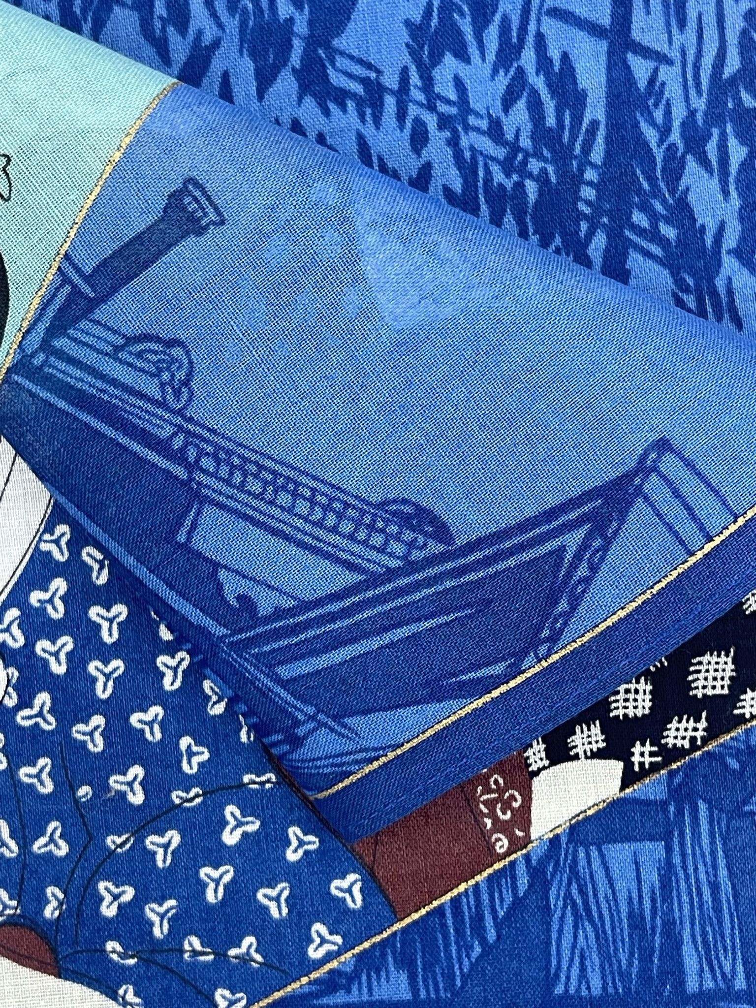 Japanese Brand Japanese Village& Wear Kimono Handkerchief Collection - 5068 Size ONE SIZE - 5 Thumbnail