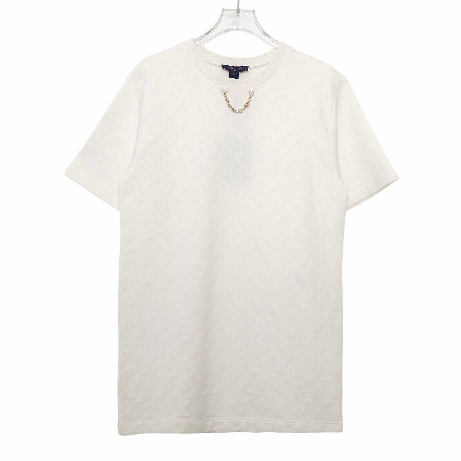 Louis Vuitton Louis Vuitton Monogram Jacquard Chain T-Shirt Size M Size US M / EU 48-50 / 2 - 1 Thumbnail