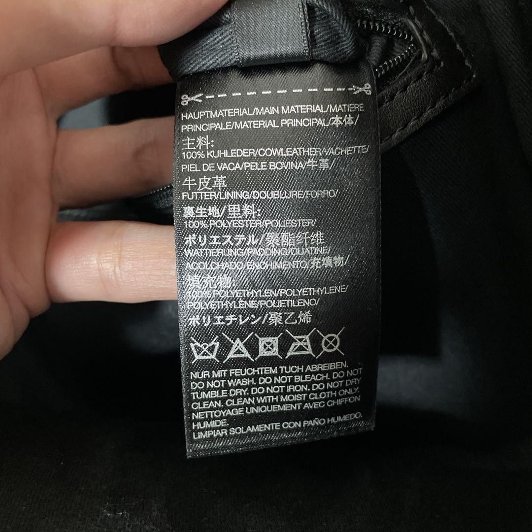 Yohji Yamamoto yohji yamamoto Y-3 QASA LEATHER BACKPACK Size ONE SIZE - 8 Thumbnail