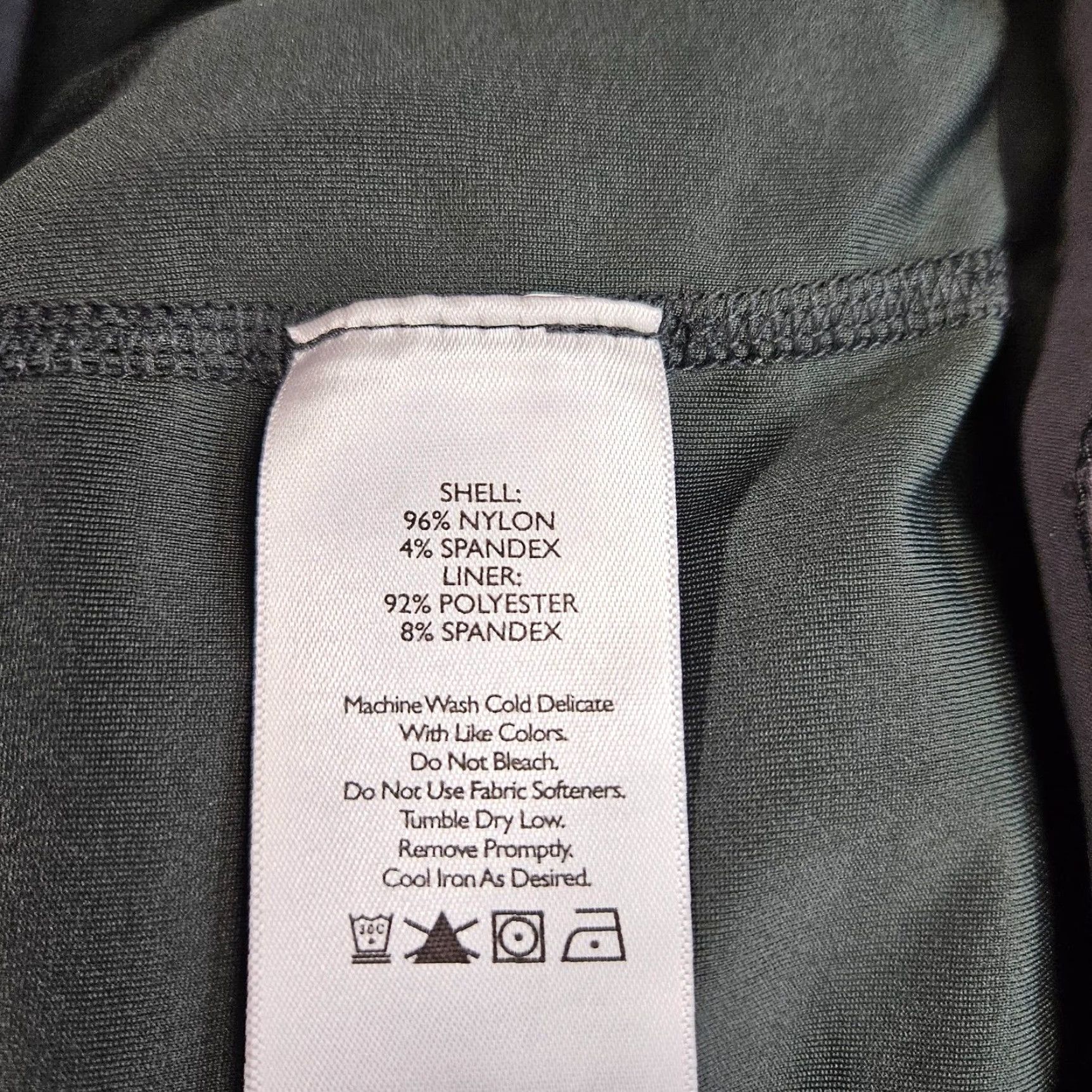 Eddie Bauer Eddie Bauer Womens Skort Sz 4 Solid Gray Pockets Polyester Blend Size ONE SIZE - 3 Thumbnail