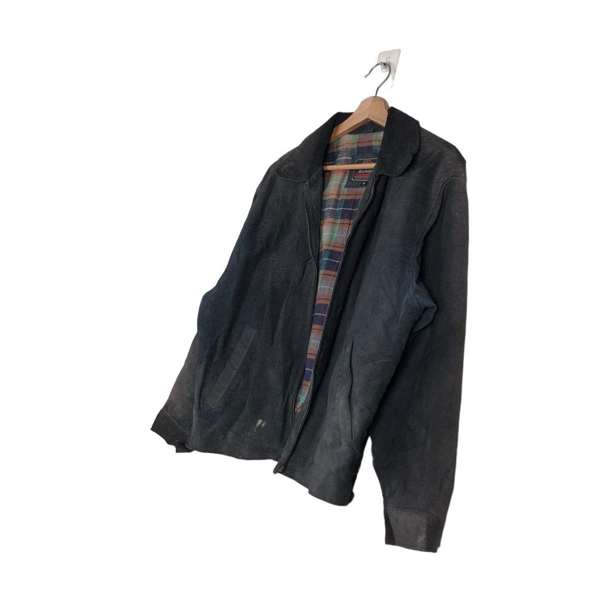 Japanese Brand 🔥Biker Genuine Leather Jacket Machope Issey Miyake Blanket Size US M / EU 48-50 / 2 - 2 Thumbnail