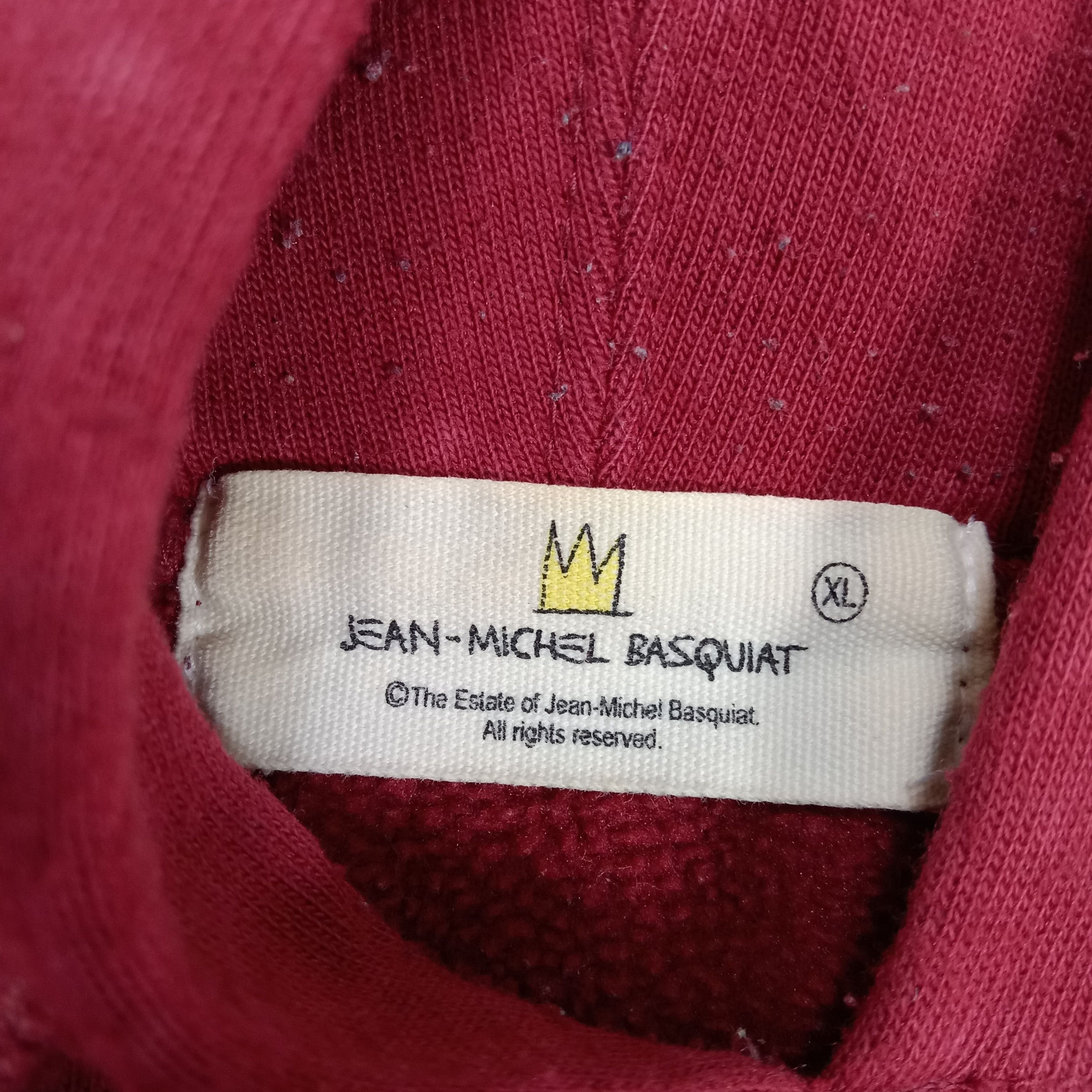 Jean-Michel Basquiat × Vintage Jeans Michel Basquiat American Designer Art Hoodies Size US XL / EU 56 / 4 - 5 Thumbnail