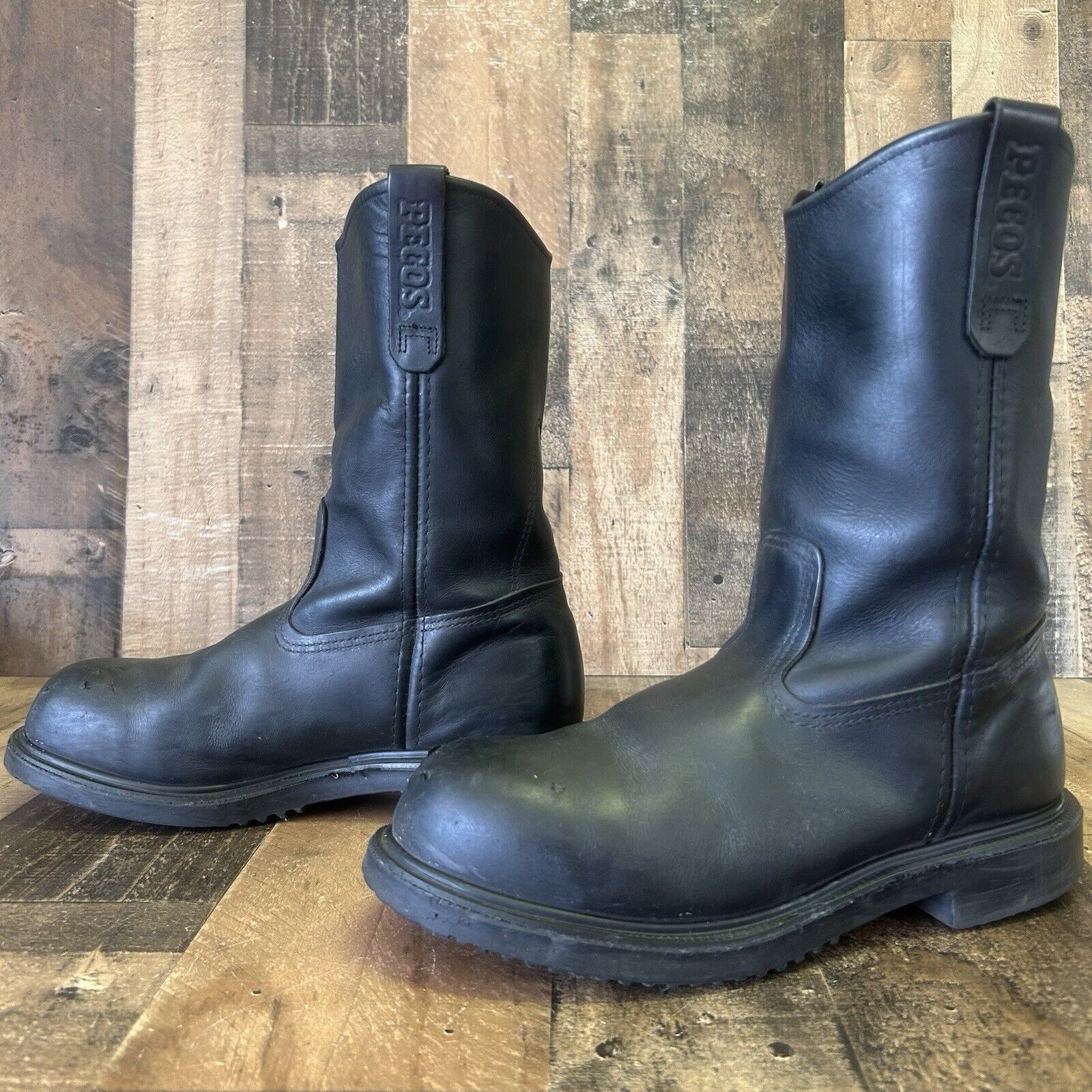 Red Wing Red Wing 2252 Pecos Steel Toe Pull On Work Boots Mens 8.5 EE Grailed