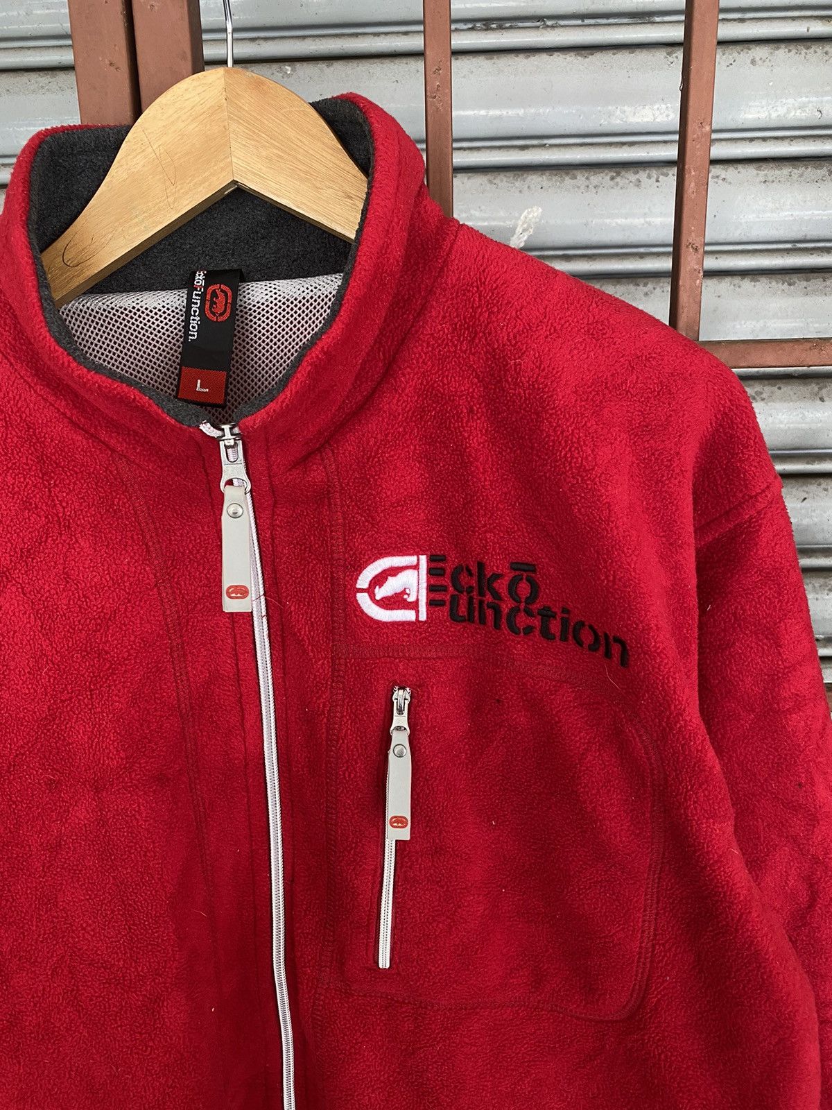 Ecko Unltd. Vintage Y2K Ecko Unltd Funtion Fleece Jacket Size US L / EU 52-54 / 3 - 2 Thumbnail
