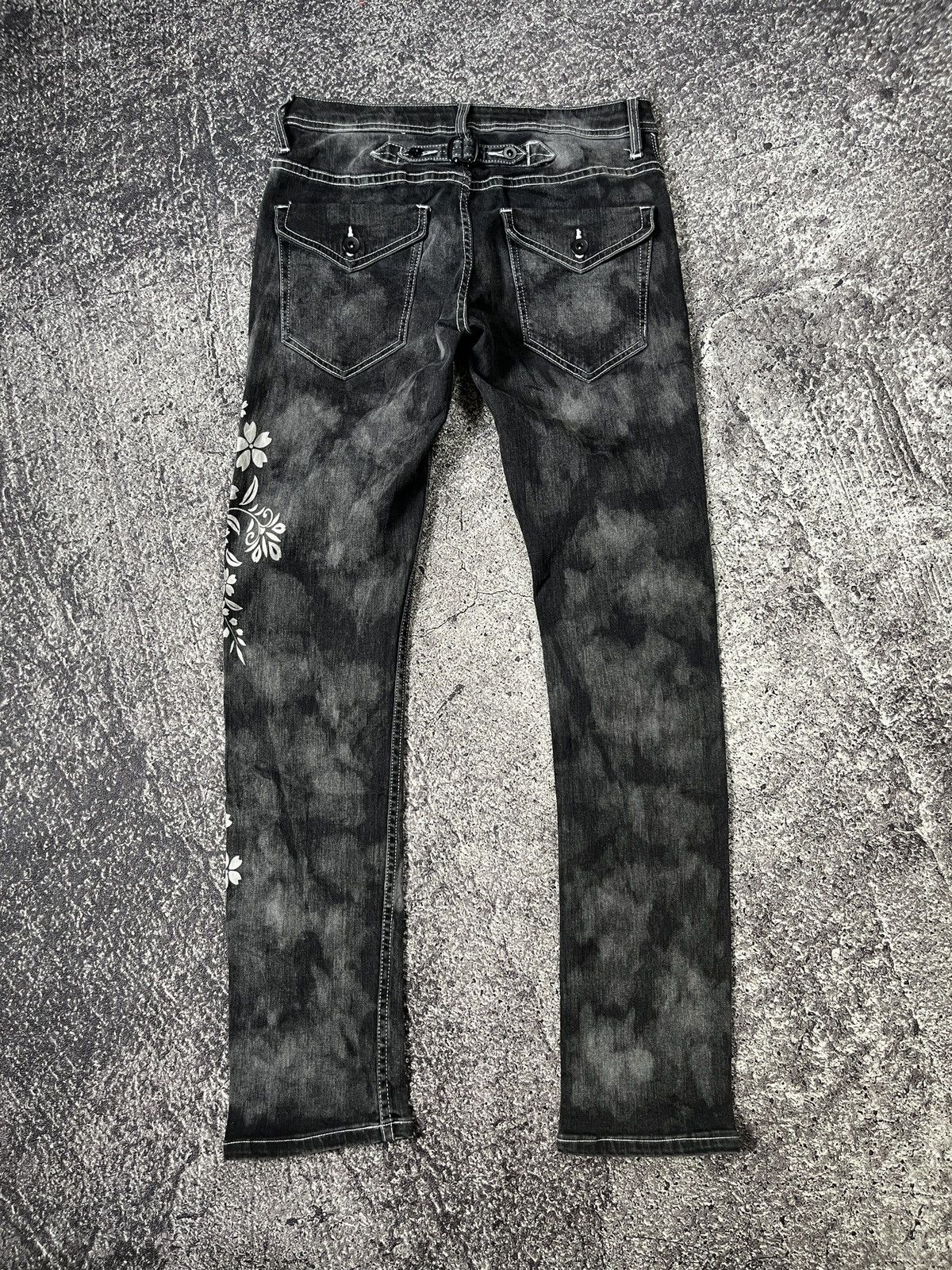 Japanese Brand Miyabi musubi buckle denim tatto Size US 30 / EU 46 - 8 Thumbnail