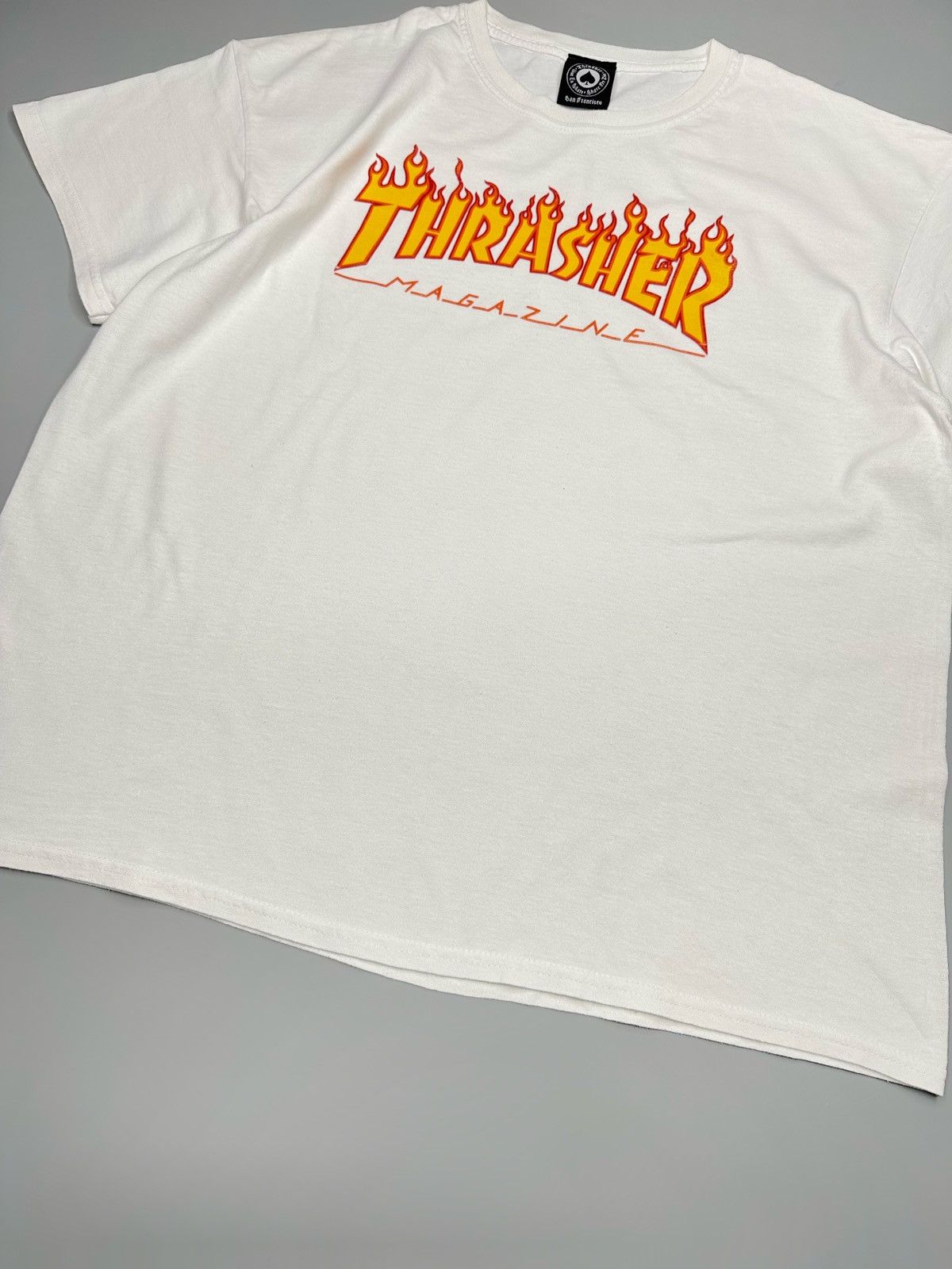 Thrasher Vintage Y2k Thrasher Tee Streetwear Size US XL / EU 56 / 4 - 3 Thumbnail