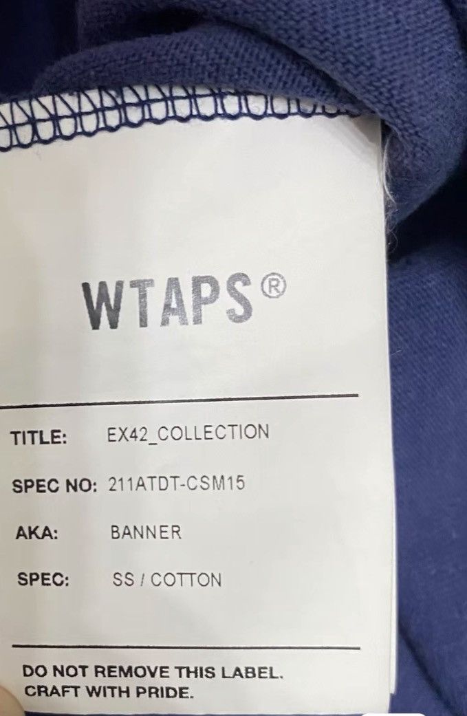 Wtaps WTAPS 21SS BANNER Short Sleeve T-Shirt J16 Size US M / EU 48-50 / 2 - 5 Thumbnail
