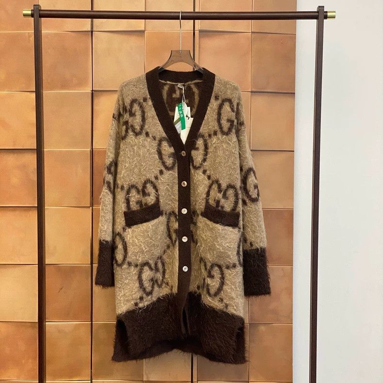 Gucci Gucci Popular long-style old-fashioned full-print horsehair Size XL / US 12-14 / IT 48-50 - 1 Thumbnail