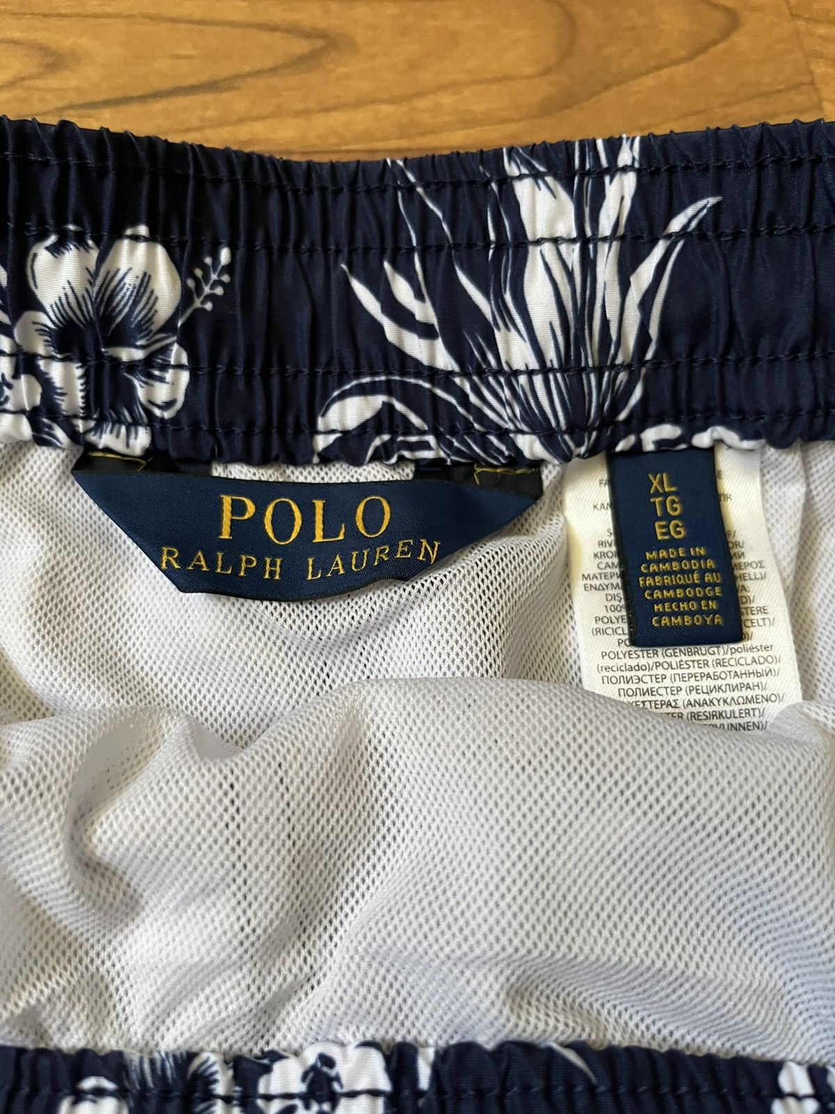 Polo Ralph Lauren Polo Ralph Lauren Polo Bear Tropical Print Men’s Swim Trunk Size US 34 / EU 50 - 7 Thumbnail