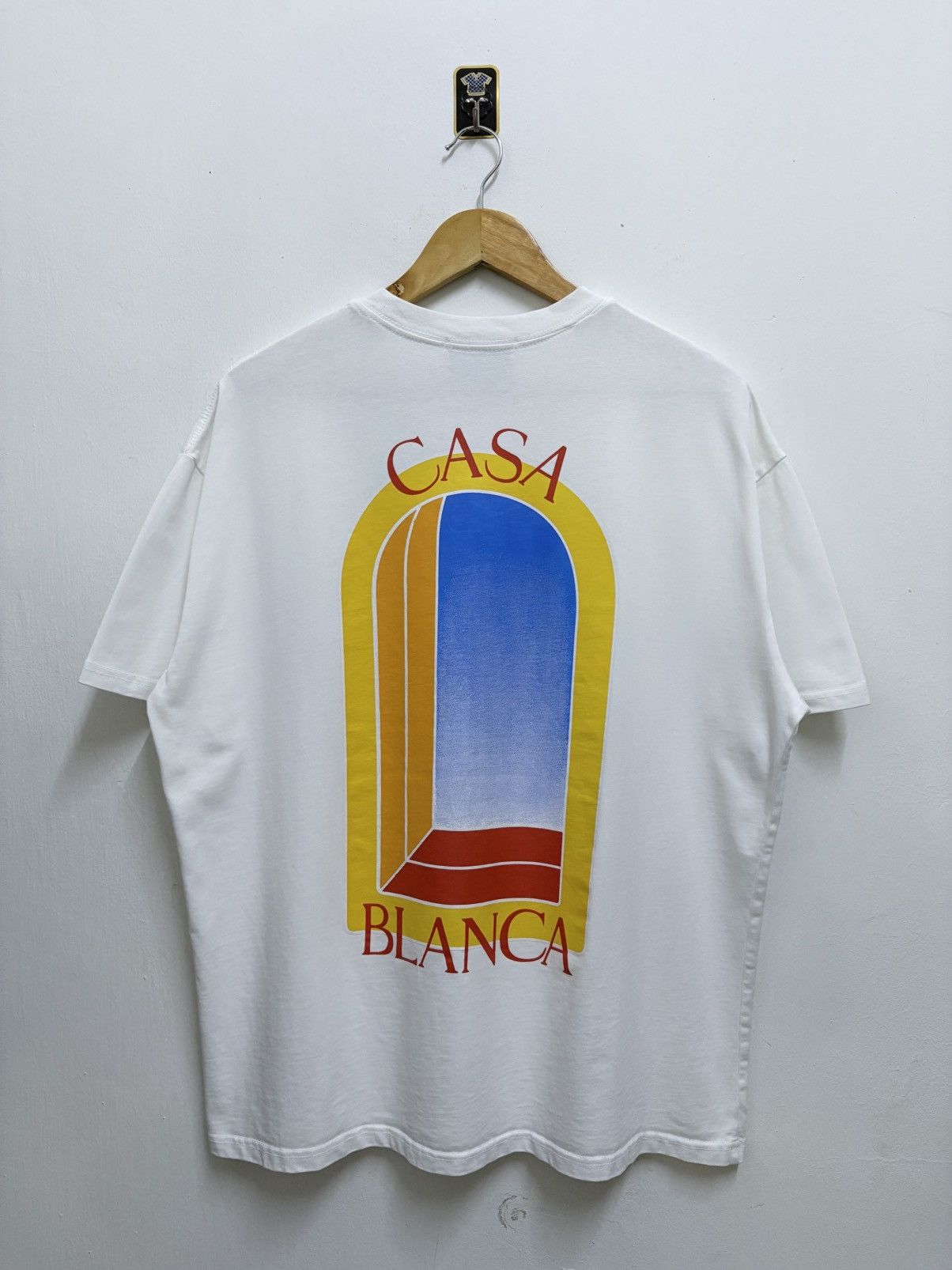 Casablanca SS23 Casablanca Tennis Club - L'Arche De Jour T-Shirt Size US XL / EU 56 / 4 - 1 Thumbnail