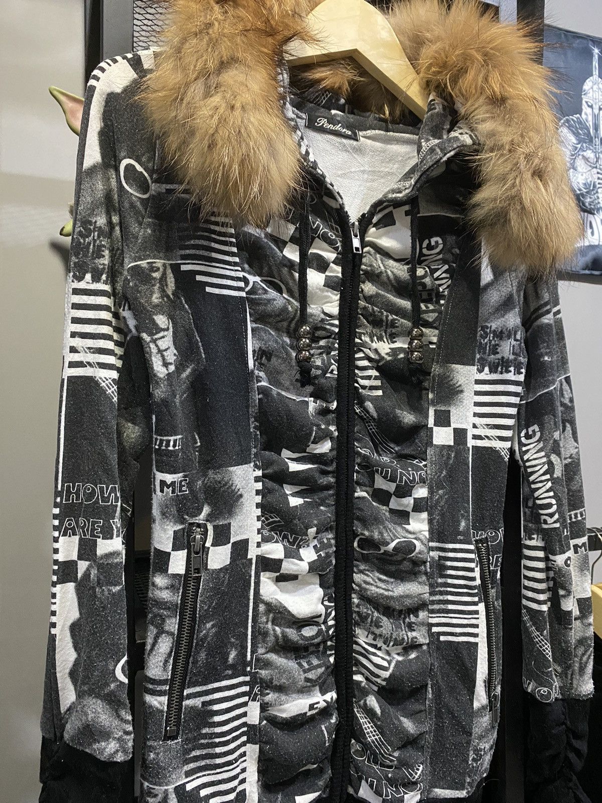 If Six Was Nine Pandora Smile Again Hysteric Glamour Furr Hoodie Size M / US 6-8 / IT 42-44 - 7 Thumbnail