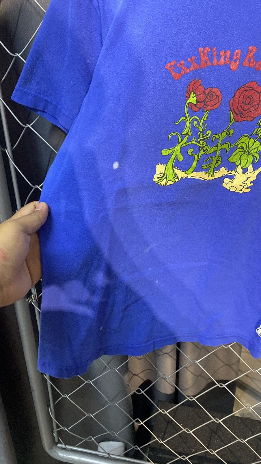 FR2 × Vintage Smoking Kills FR2 xx distress Tshirt Blue Size US M / EU 48-50 / 2 - 5 Thumbnail