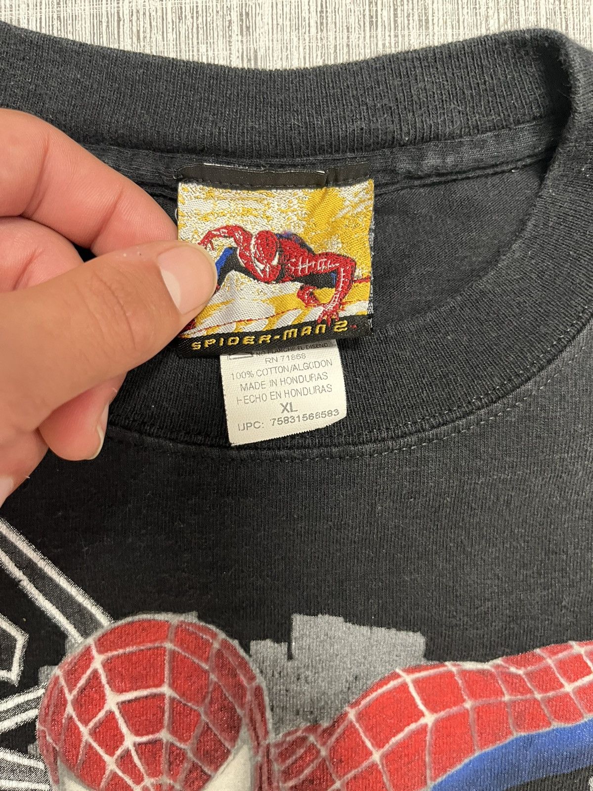 Marvel Comics × Vintage VTG 2004 Spider Man 2 Promo Tee Size US S / EU 44-46 / 1 - 3 Thumbnail