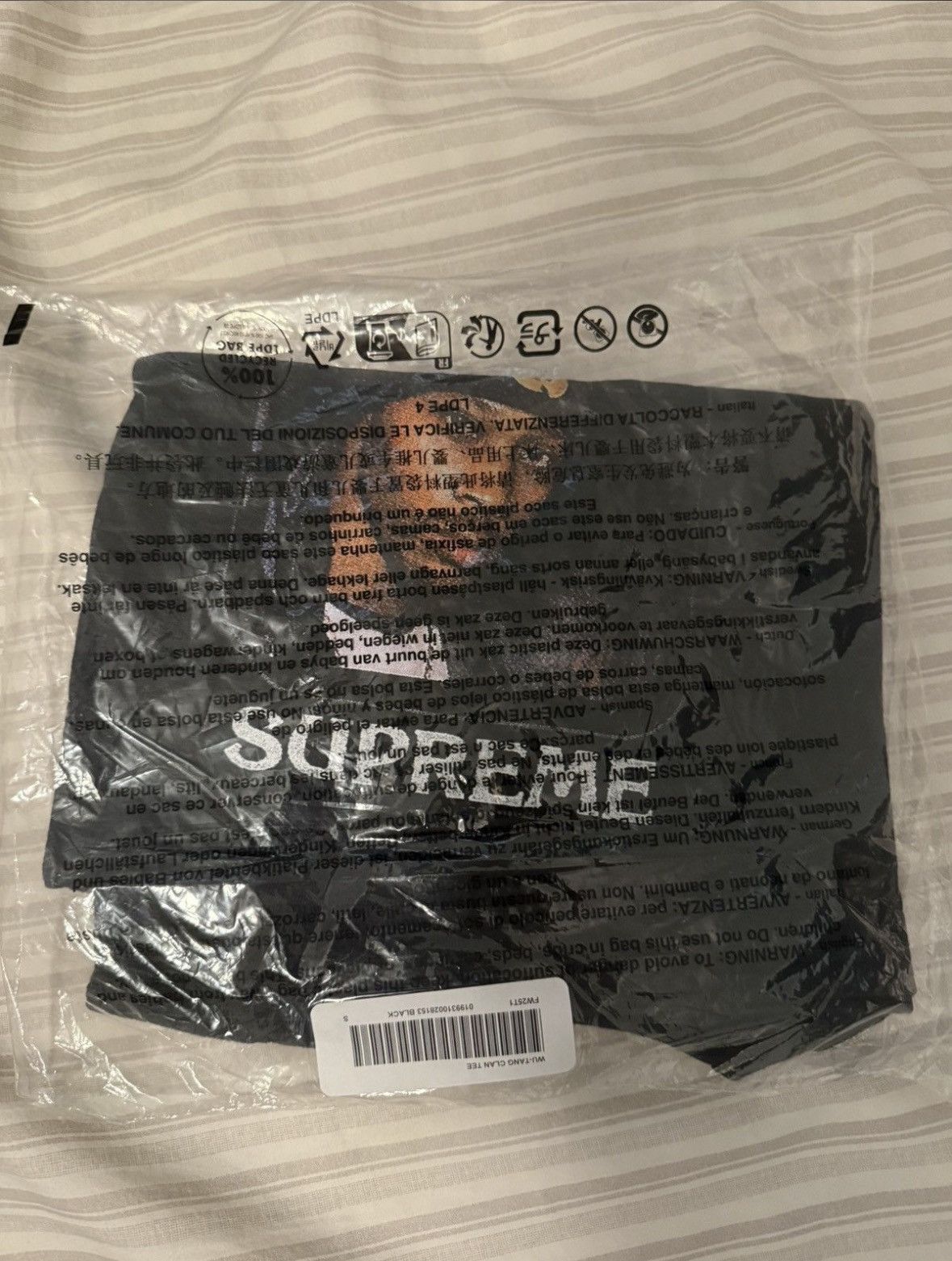 Supreme Supreme/Wu-Tang Clan RZA Tee Size US S / EU 44-46 / 1 - 1 Thumbnail