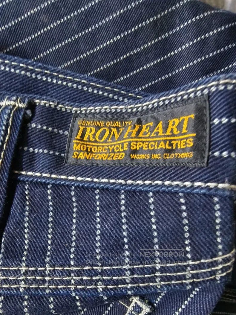 Iron Heart Iron Heart Dyed striped workwear Size US 31 - 4 Thumbnail