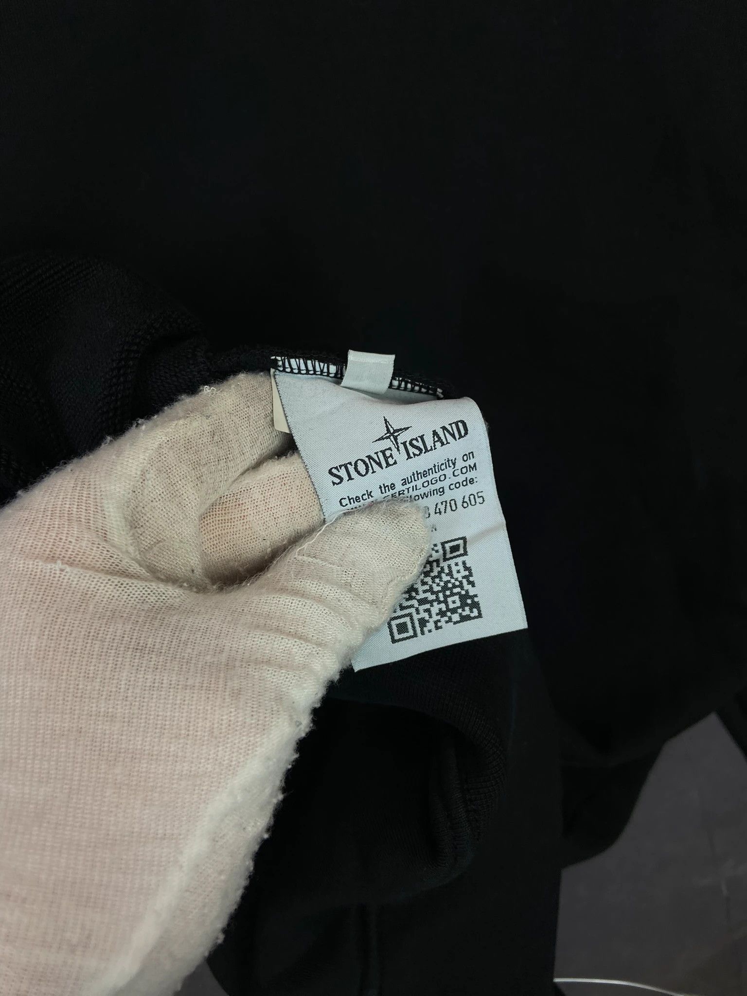 Stone Island Stone Island Black Sweatshirt Utility Style Pocket Panel S Size US S / EU 44-46 / 1 - 5 Thumbnail