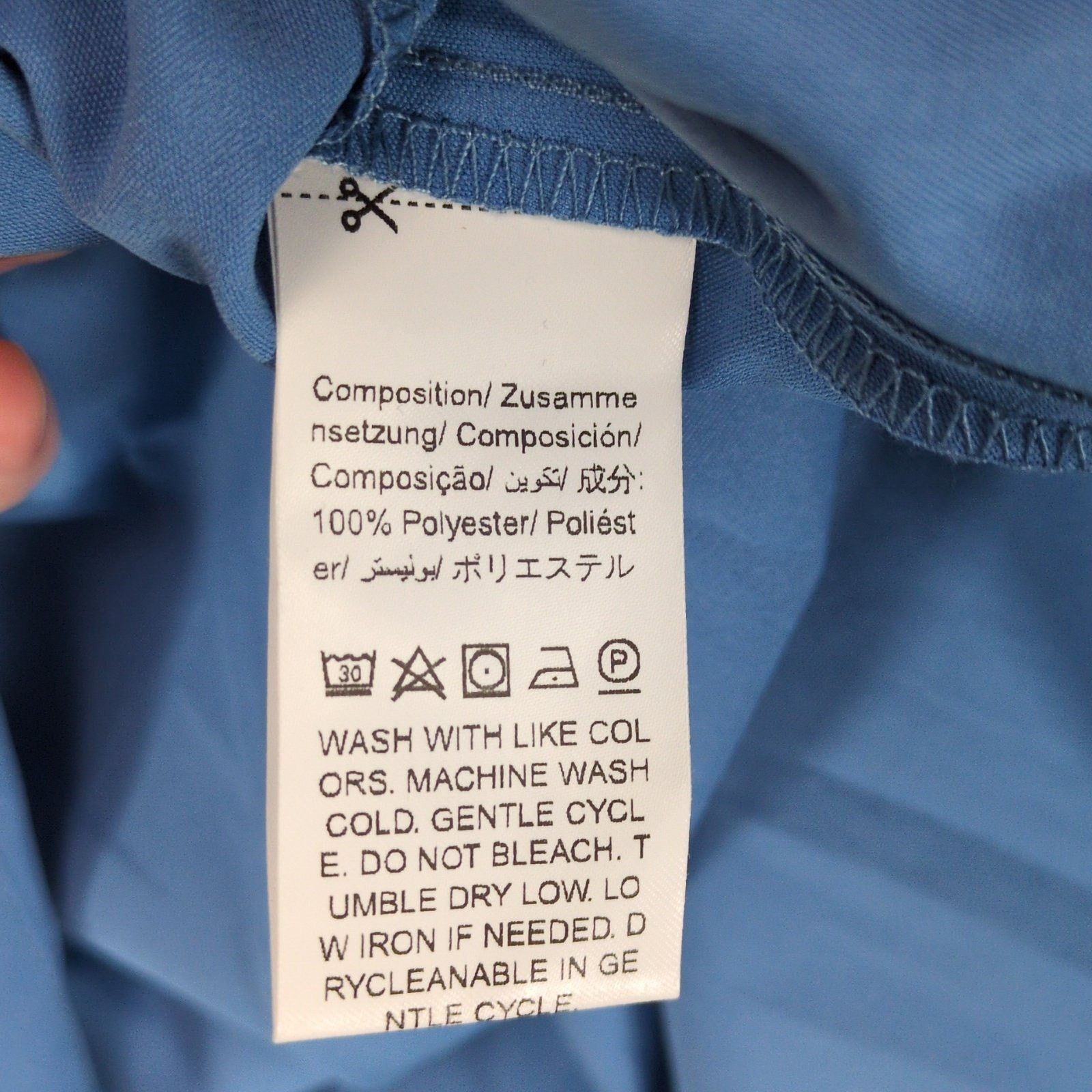 Other AEL Amy Enjoy Life Blue Smocked Sleeveless Maxi Dress Size L Size L / US 10 / IT 46 - 5 Thumbnail