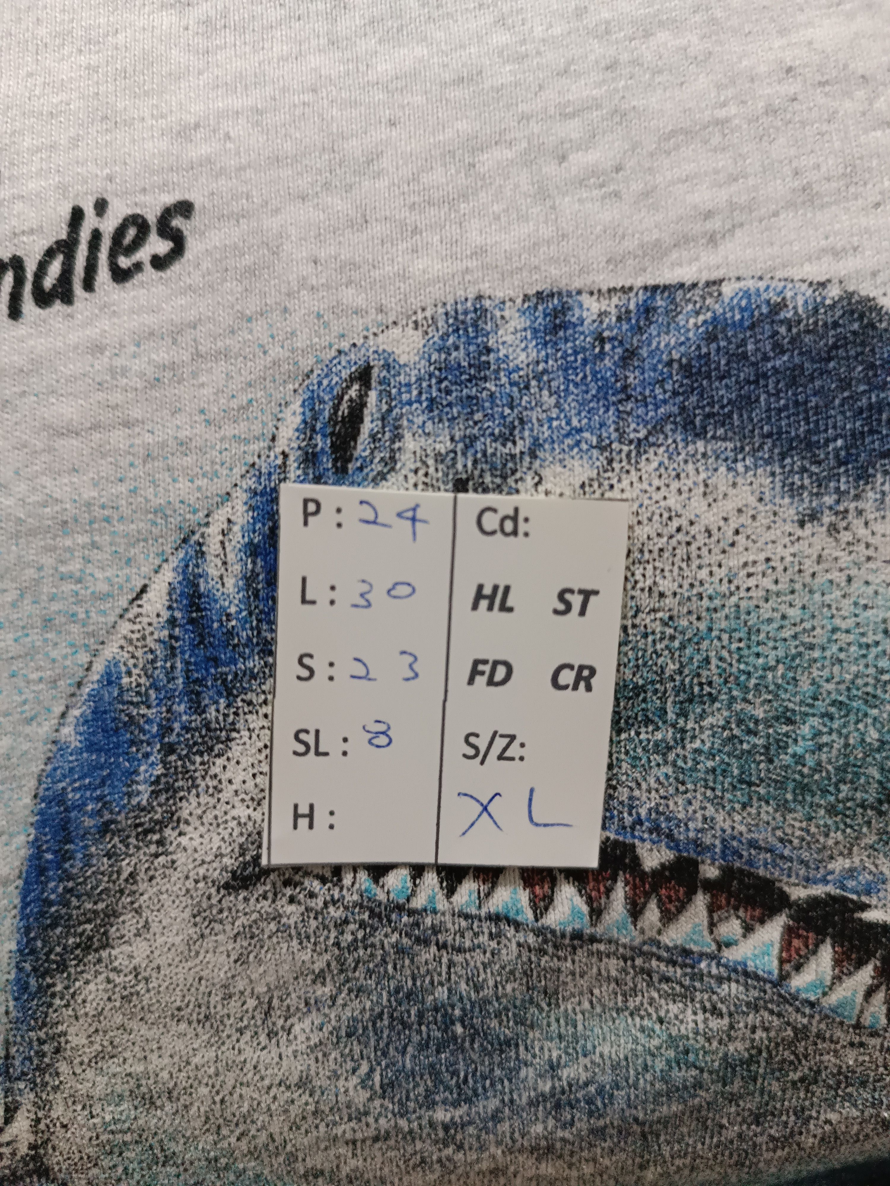 Habitat VINTAGE 90'S ST.MARTIN WEST INDIES SHARK MARINE LIFE Size US XL / EU 56 / 4 - 17 Thumbnail