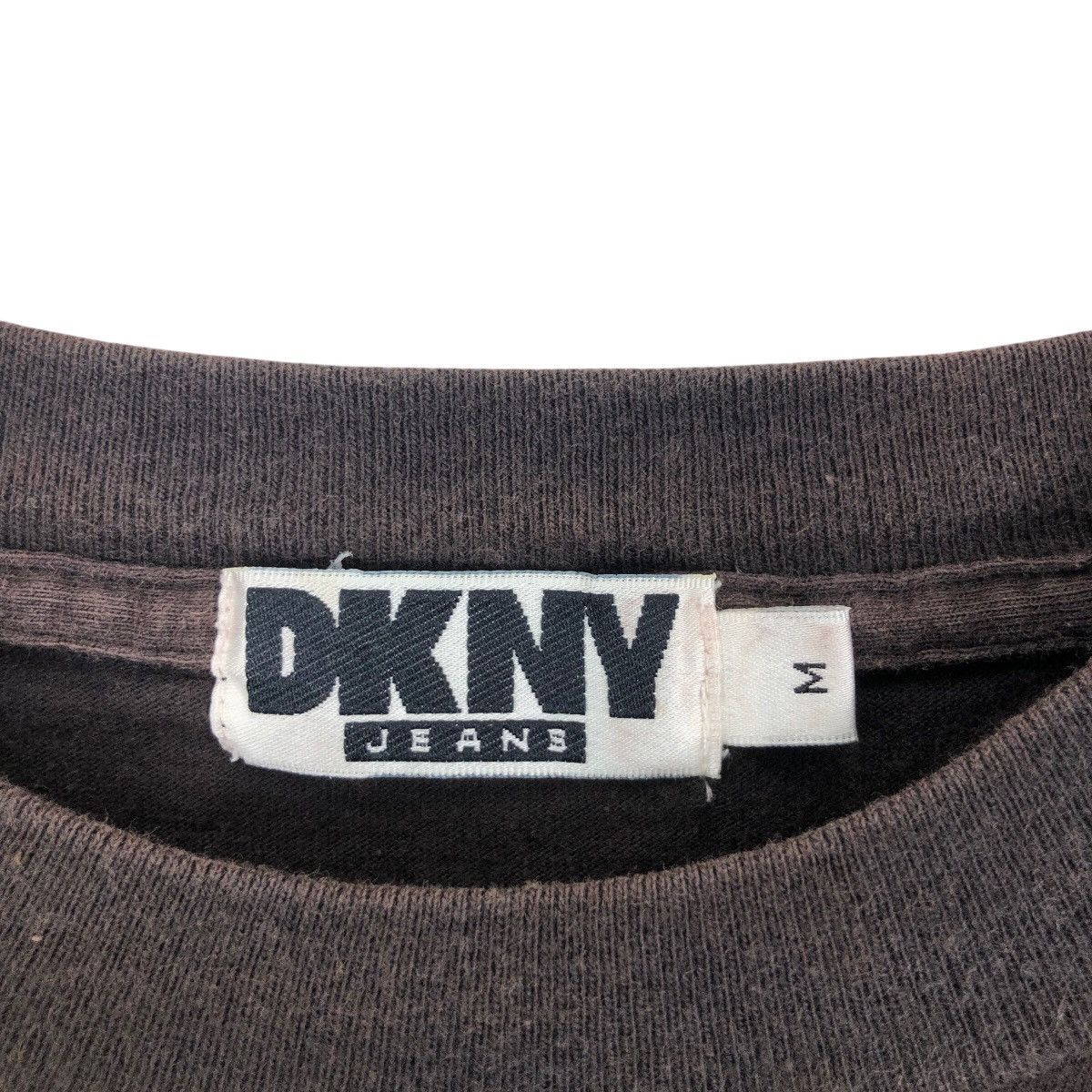 DKNY Vintage 90s DKNY Jeans Tee Shirt Big Logo Size M Size US M / EU 48-50 / 2 - 5 Thumbnail