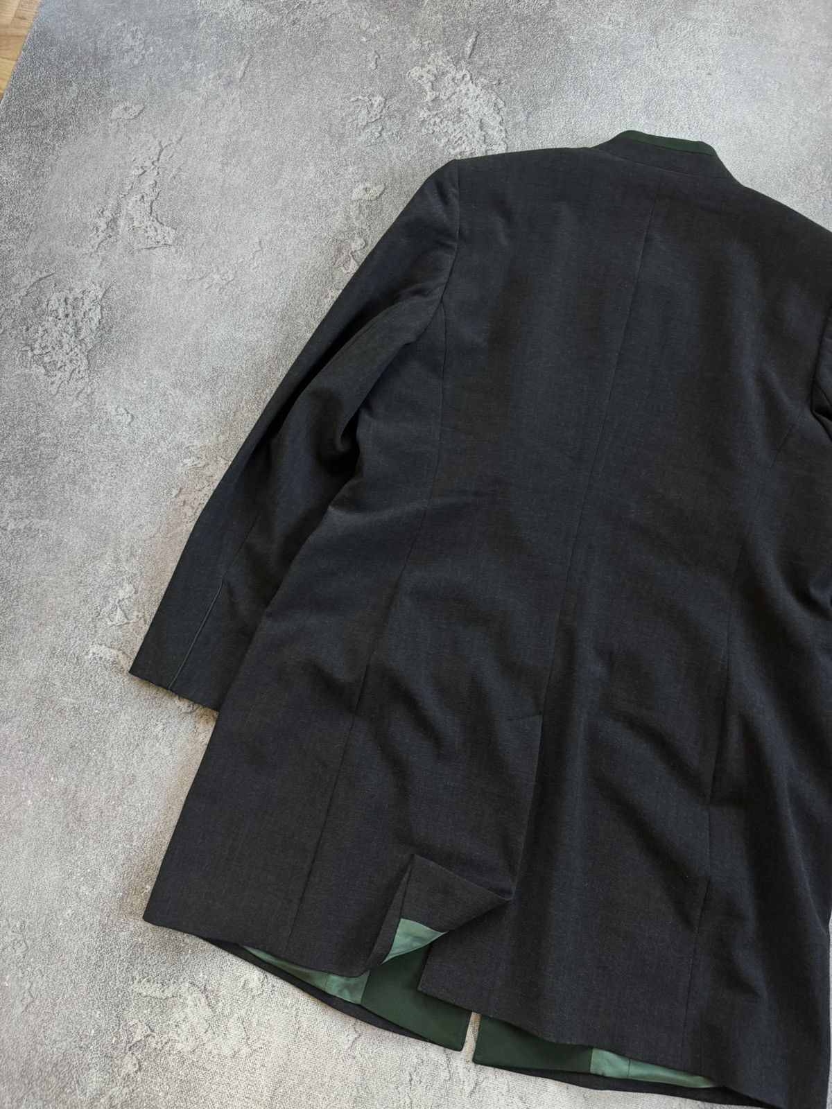 Other H.moser salzburg 46size button up long blazer light coat Size L / US 10 / IT 46 - 13 Thumbnail