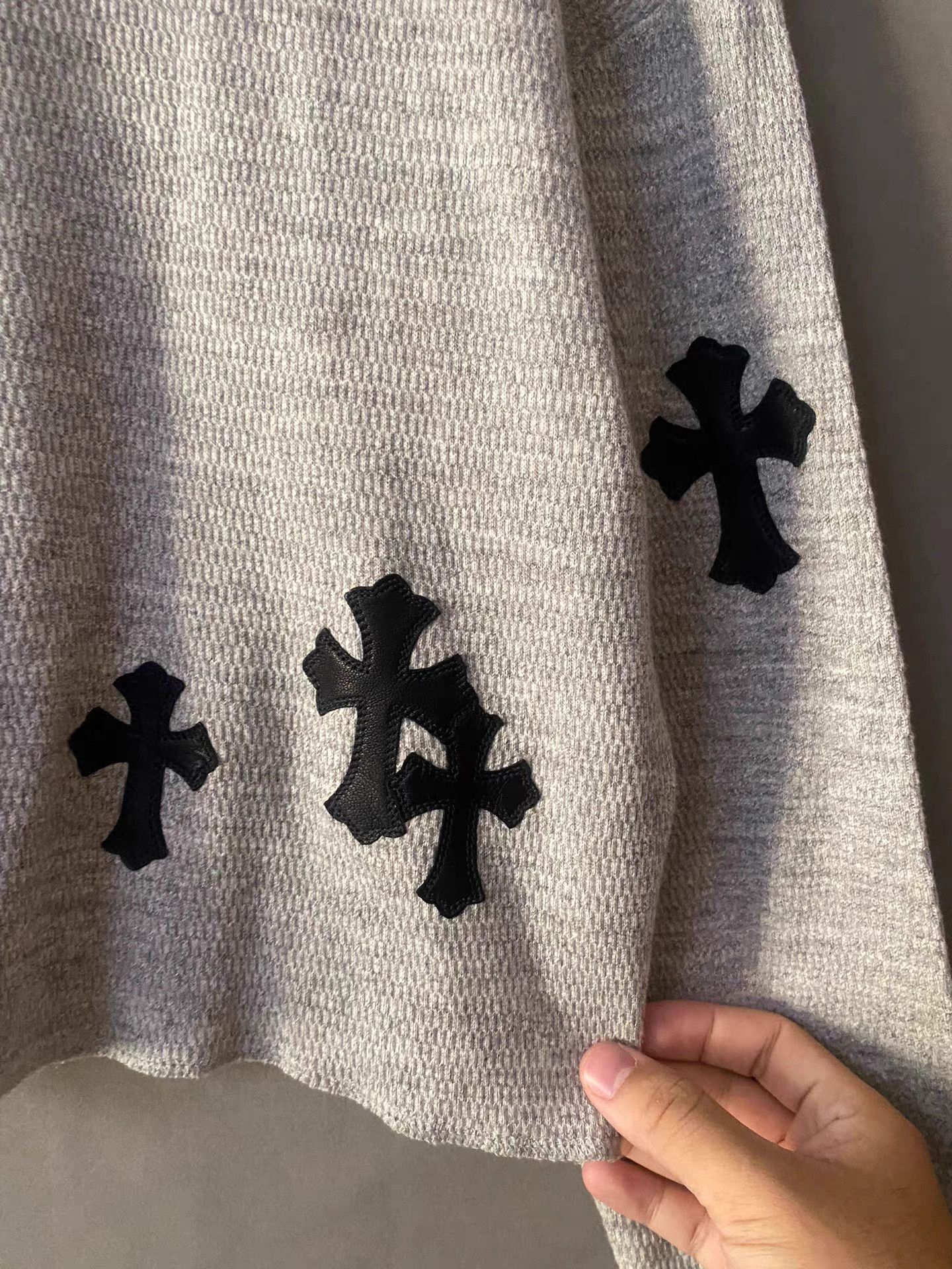 Chrome Hearts Chrome Hearts women's waffle knit long-sleeve shirt Size M / US 6-8 / IT 42-44 - 4 Thumbnail