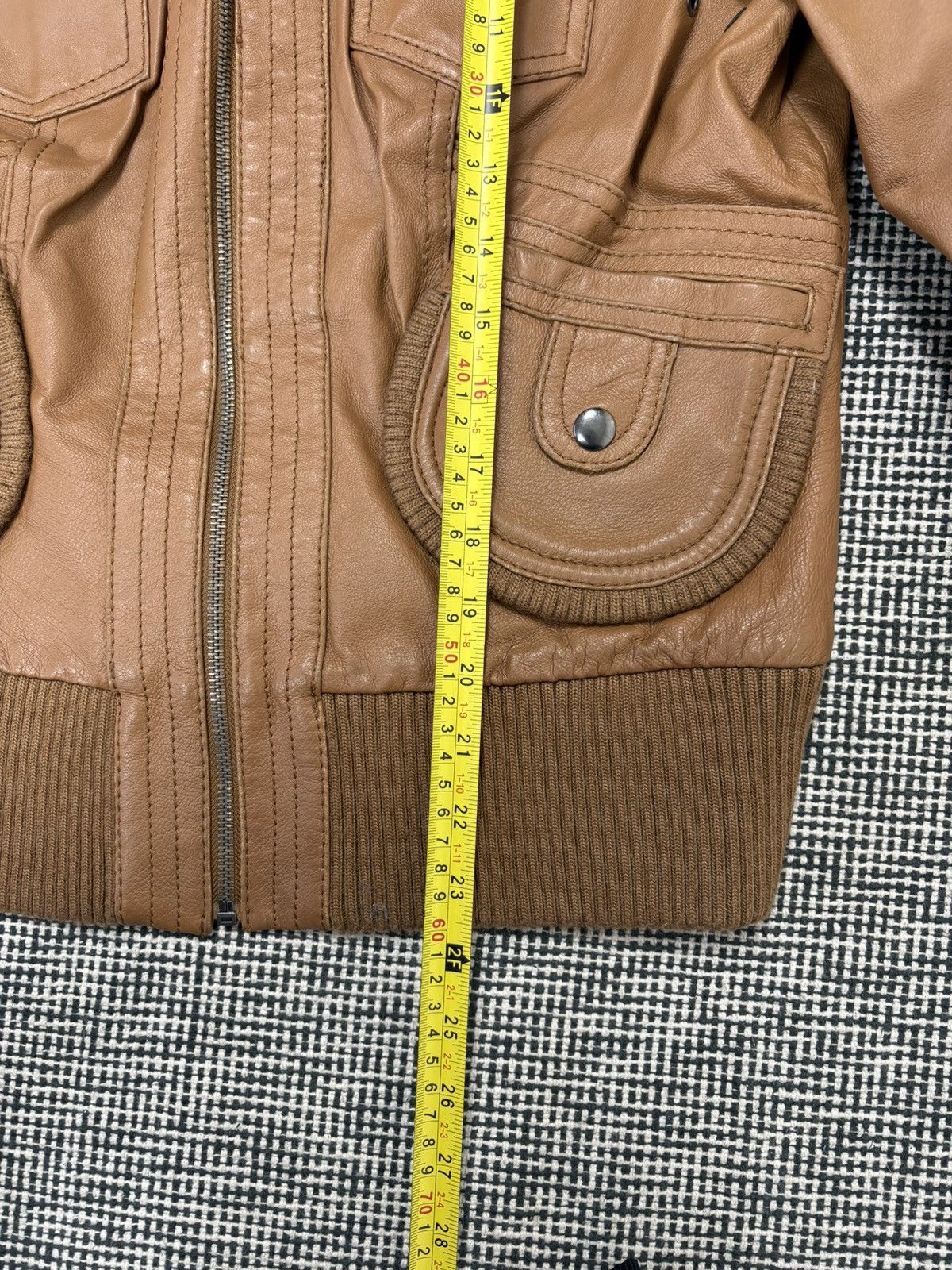Other Leather cargo short avant garde japan style bomber jacket Size L / US 10 / IT 46 - 6 Thumbnail
