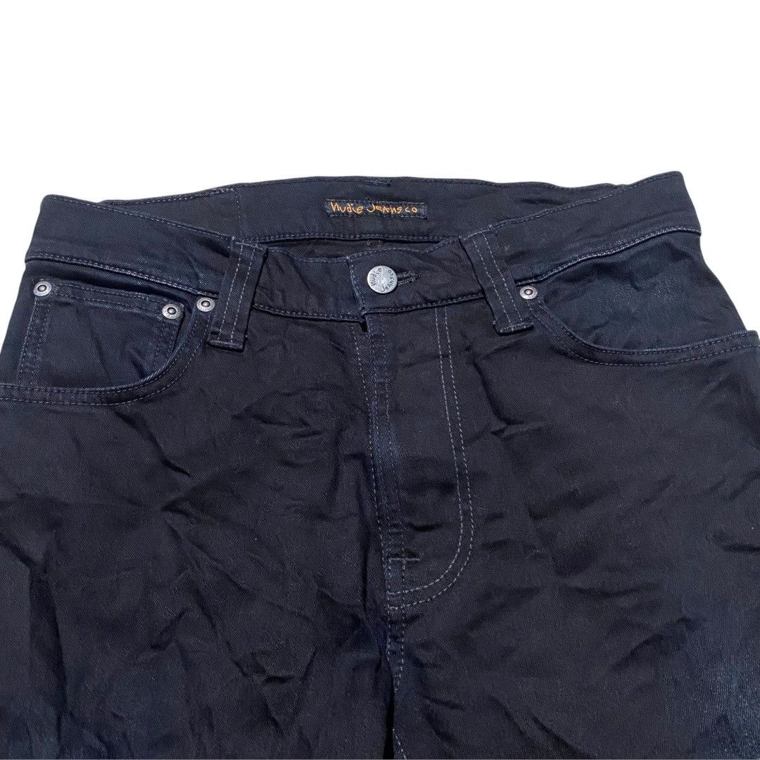 Nudie Jeans Nudie jeans co thin finn black smoke denim longpant Size US 30 / EU 46 - 3 Thumbnail